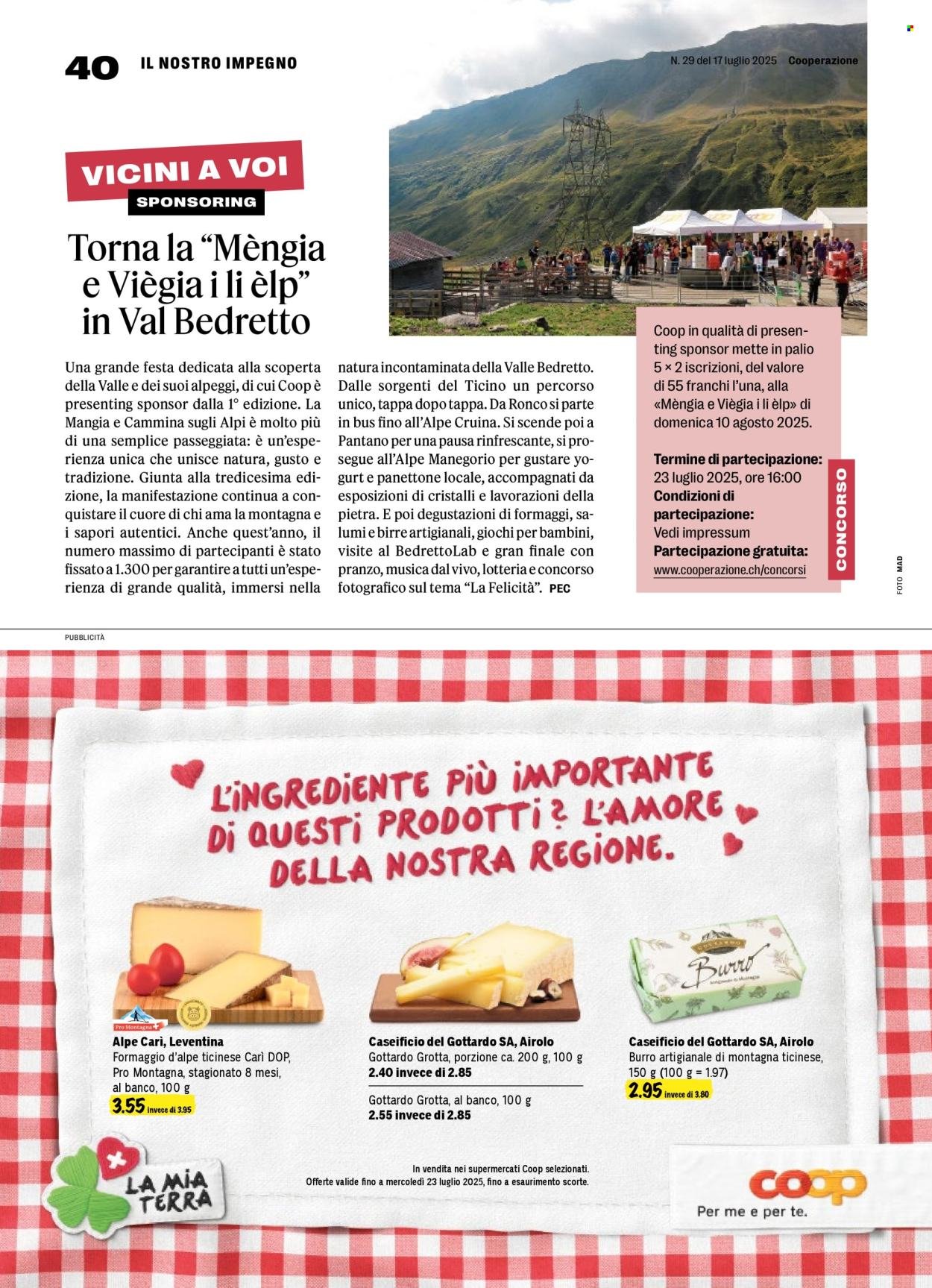 COOP Prospekt - COOPERAZIONE (2025-07-17 - 2025-07-23)