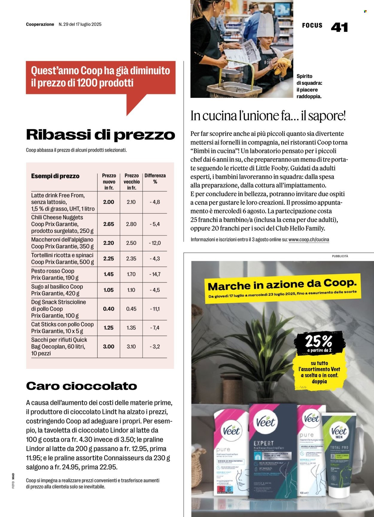 COOP Prospekt - COOPERAZIONE (2025-07-17 - 2025-07-23)