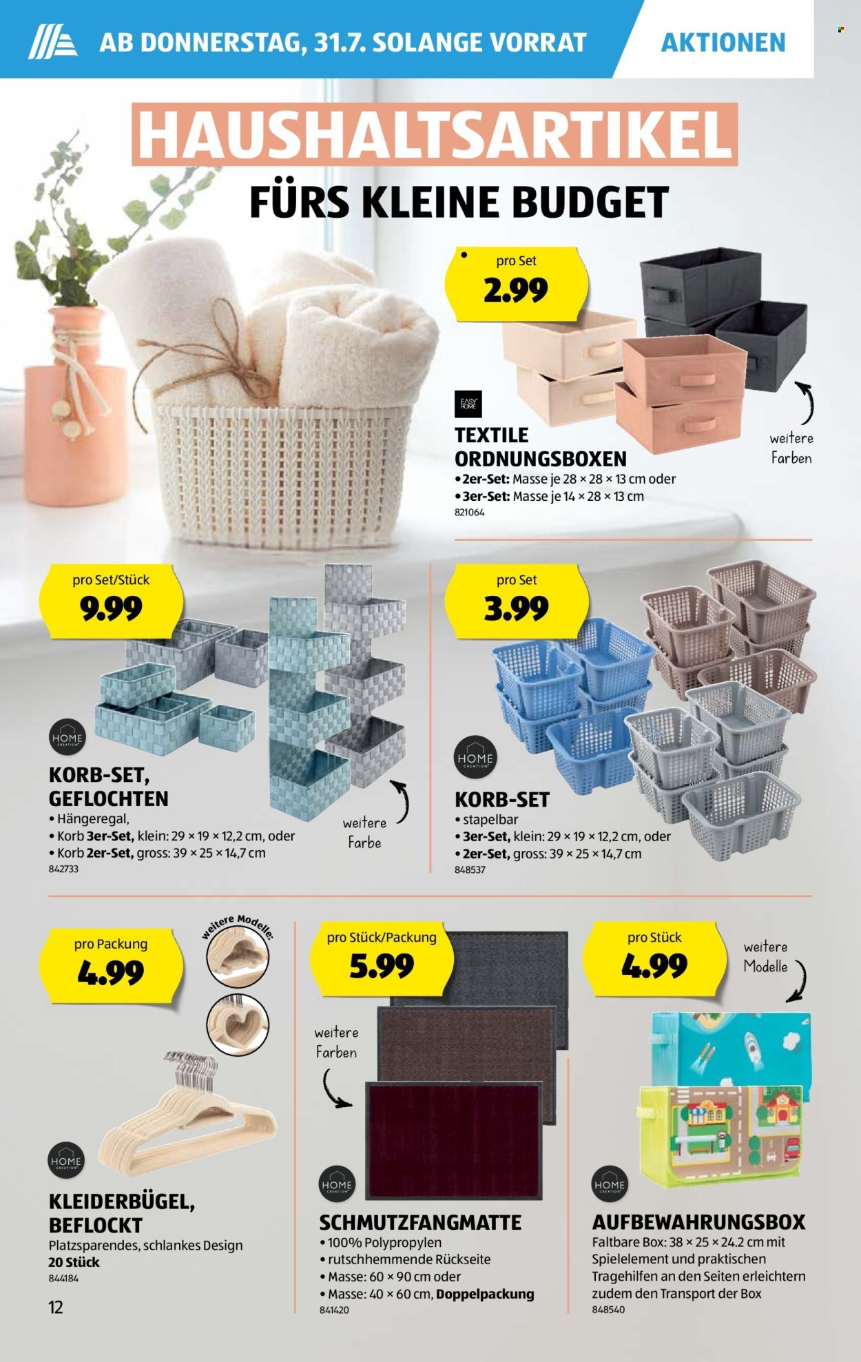 ALDI Prospekt - Vom 31.7.2025 (2025-07-31 - 2025-08-06)