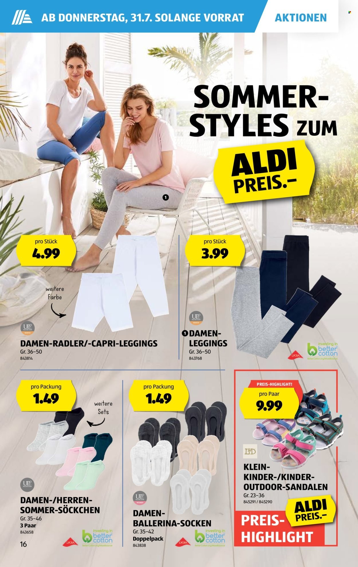 ALDI Prospekt - Vom 31.7.2025 (2025-07-31 - 2025-08-06)