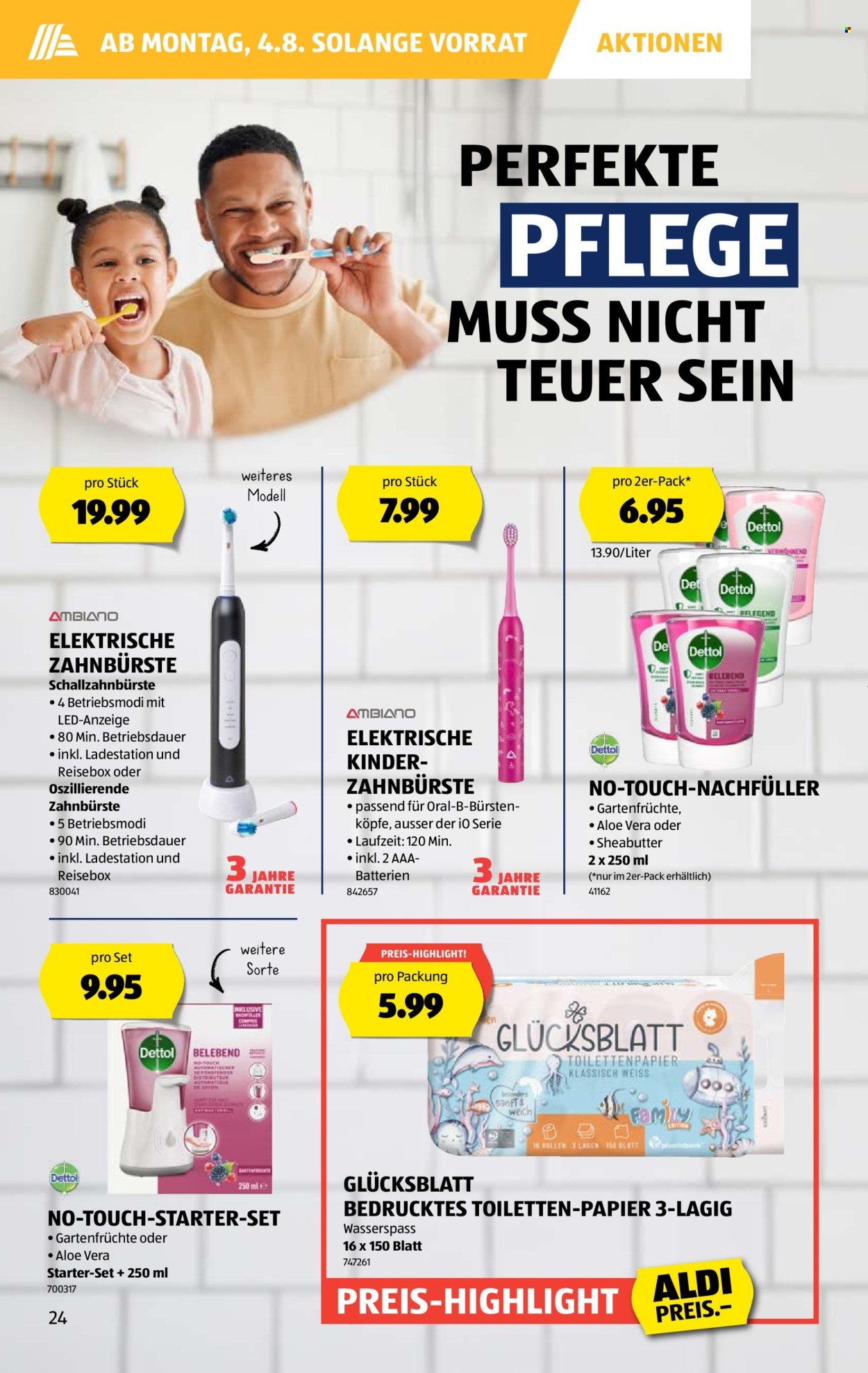 ALDI Prospekt - Vom 31.7.2025 (2025-07-31 - 2025-08-06)