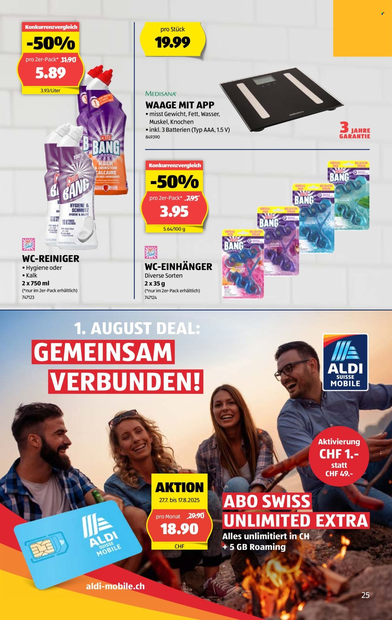 ALDI Prospekt - Vom 31.7.2025 (2025-07-31 - 2025-08-06)