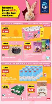ALDI Prospekt - Découvre dès maintenant l'aperçu des deals de Pâques! (2026-03-12 - 2026-04-01)