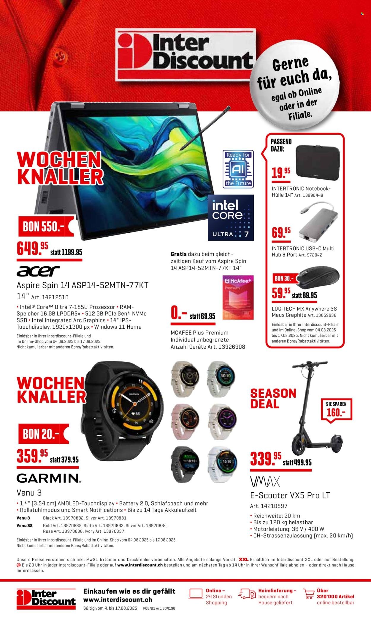 INTERDISCOUNT Prospekt - Vom 4.8.2025 (2025-08-04 - 2025-08-17) | 1