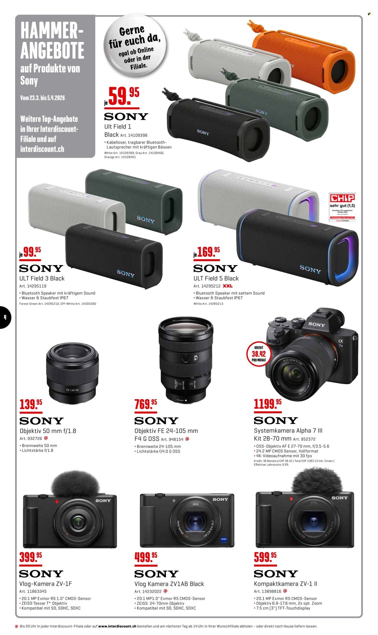 INTERDISCOUNT Prospekt - Vom 23.3.2026 (2026-03-23 - 2026-04-05)