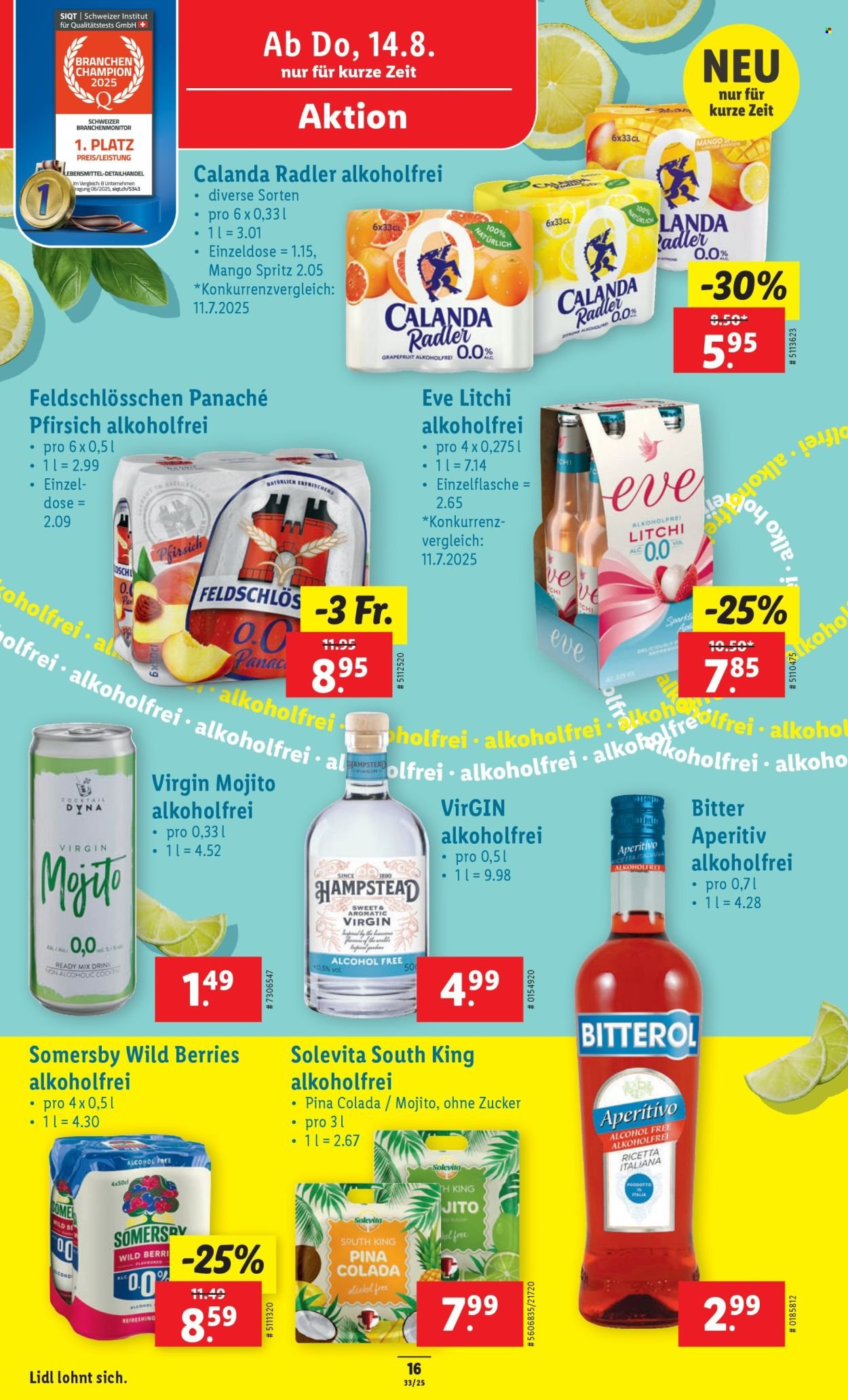 LIDL Prospekt - KW 33 (2025-08-14 - 2025-08-20)