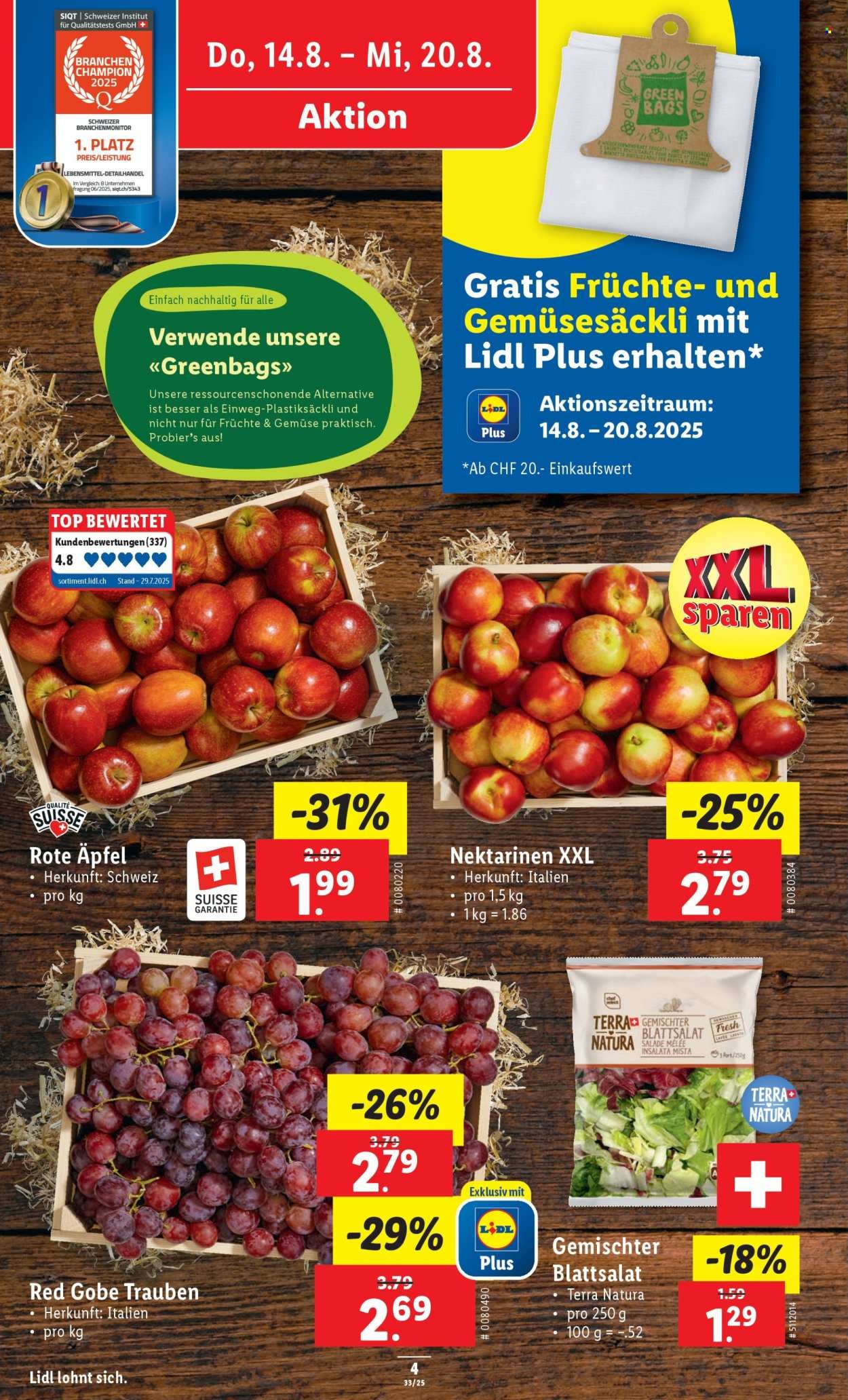 LIDL Prospekt - KW 33 (2025-08-14 - 2025-08-20)