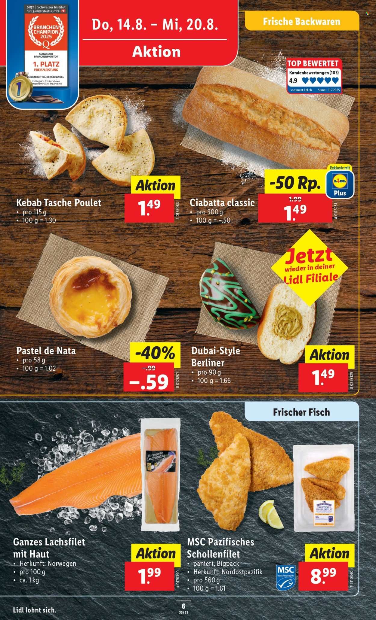 LIDL Prospekt - KW 33 (2025-08-14 - 2025-08-20)