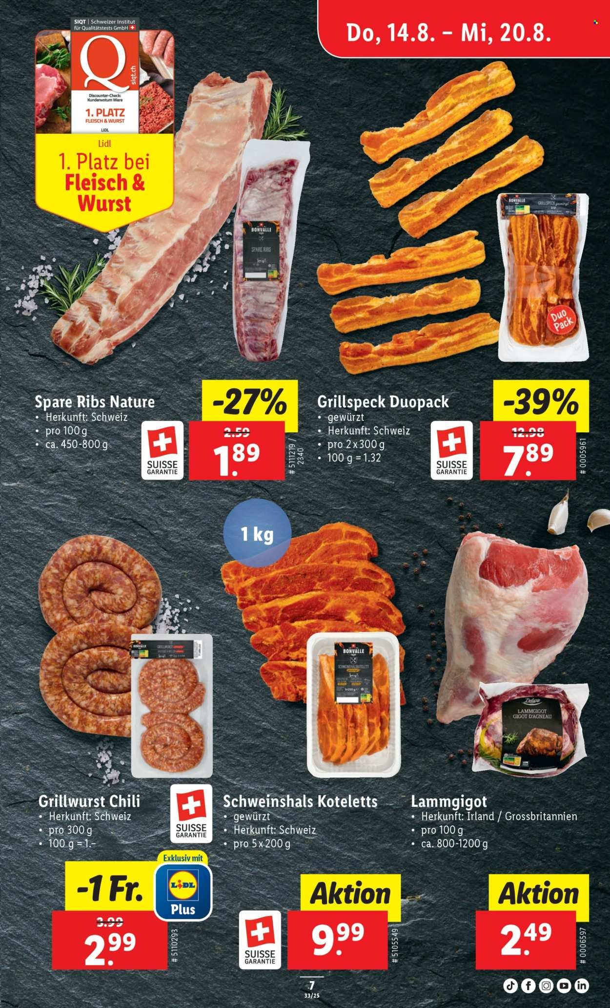 LIDL Prospekt - KW 33 (2025-08-14 - 2025-08-20)