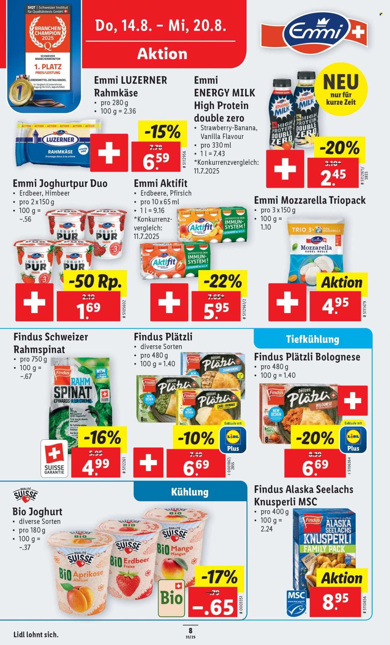 LIDL Prospekt - KW 33 (2025-08-14 - 2025-08-20)