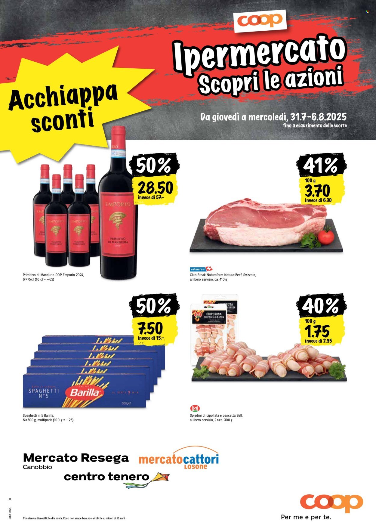 COOP Prospekt - Azioni Coop (2025-07-31 - 2025-08-06)