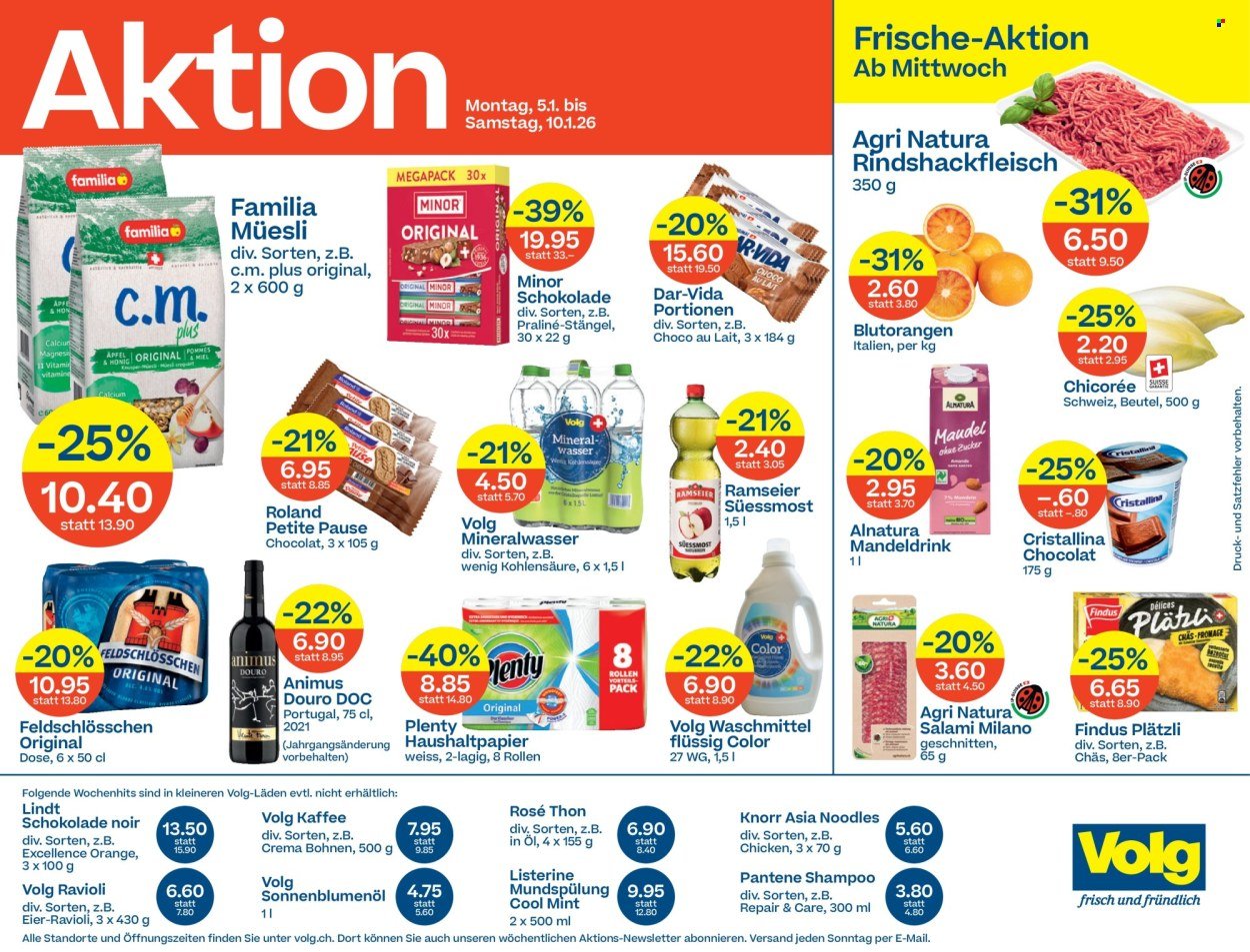 VOLG Prospekt - Vom 5.1.2026 (2026-01-05 - 2026-01-10) | 1