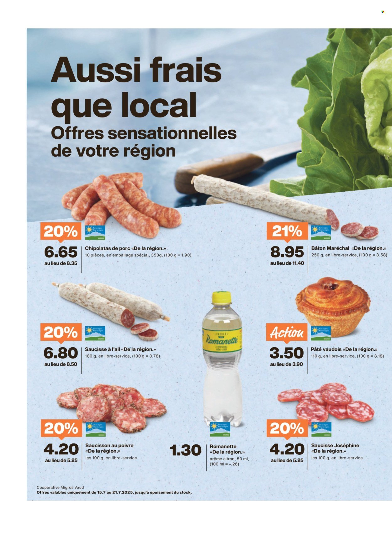 MIGROS Prospekt - Vom 15.7.2025 (2025-07-15 - 2025-07-21)