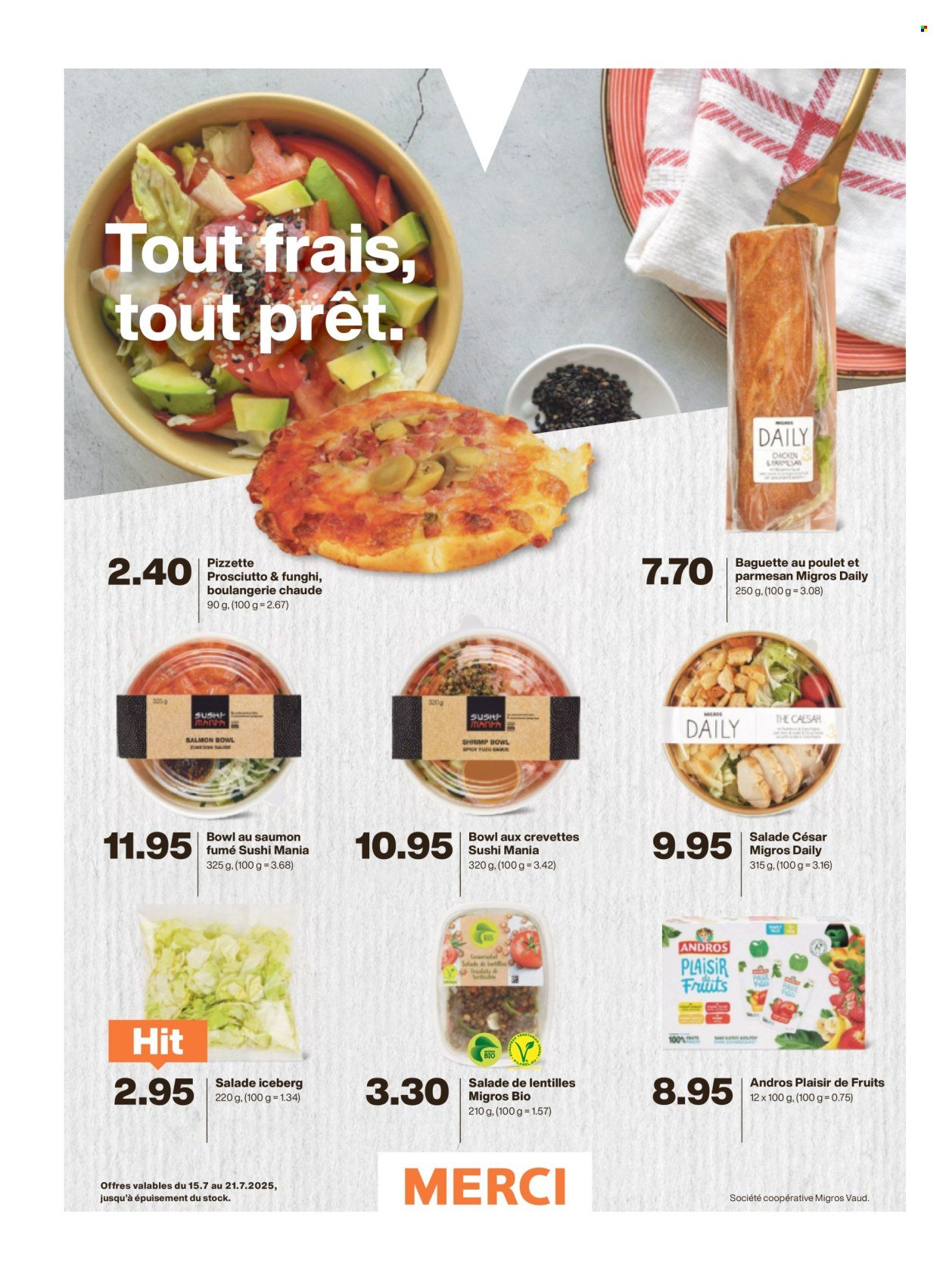 MIGROS Prospekt - Vom 15.7.2025 (2025-07-15 - 2025-07-21)