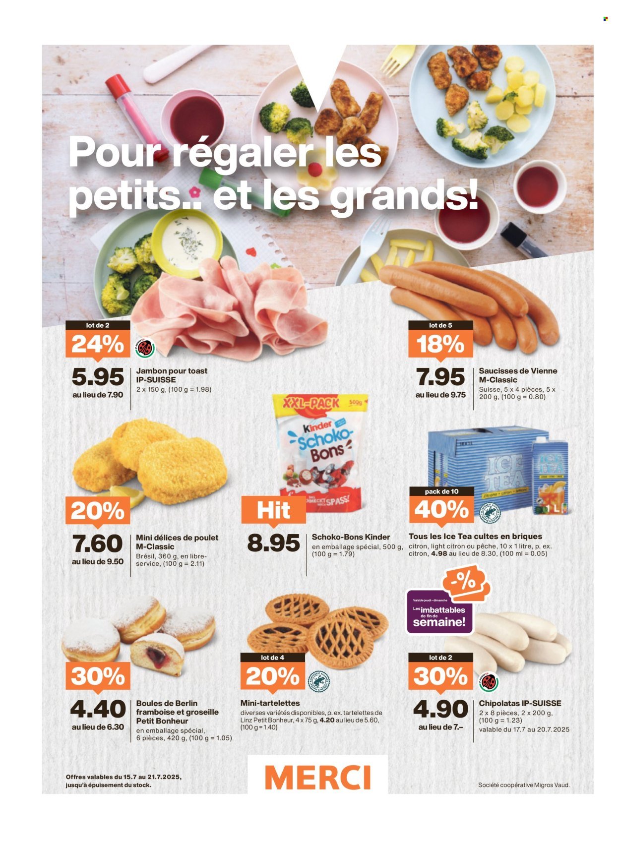 MIGROS Prospekt - Vom 15.7.2025 (2025-07-15 - 2025-07-21)