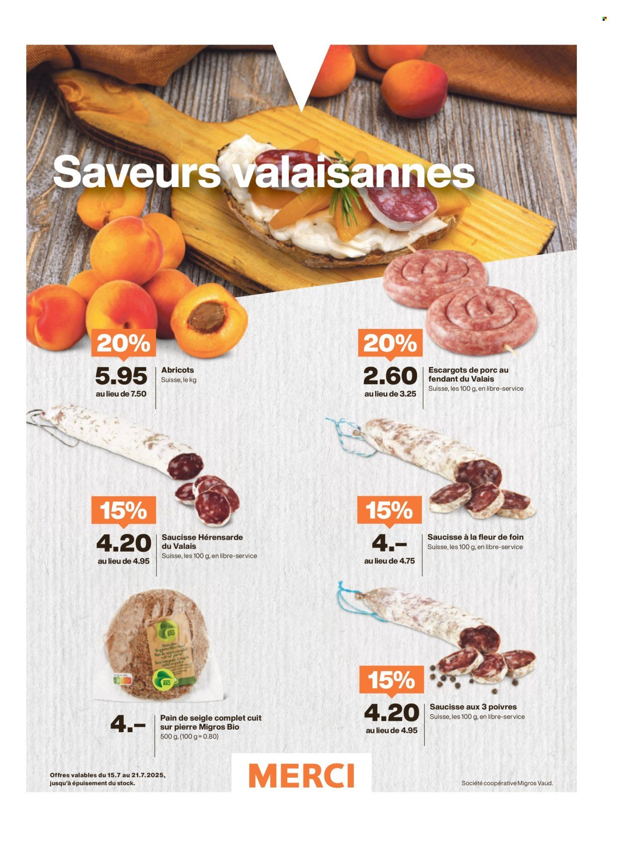 MIGROS Prospekt - Vom 15.7.2025 (2025-07-15 - 2025-07-21)