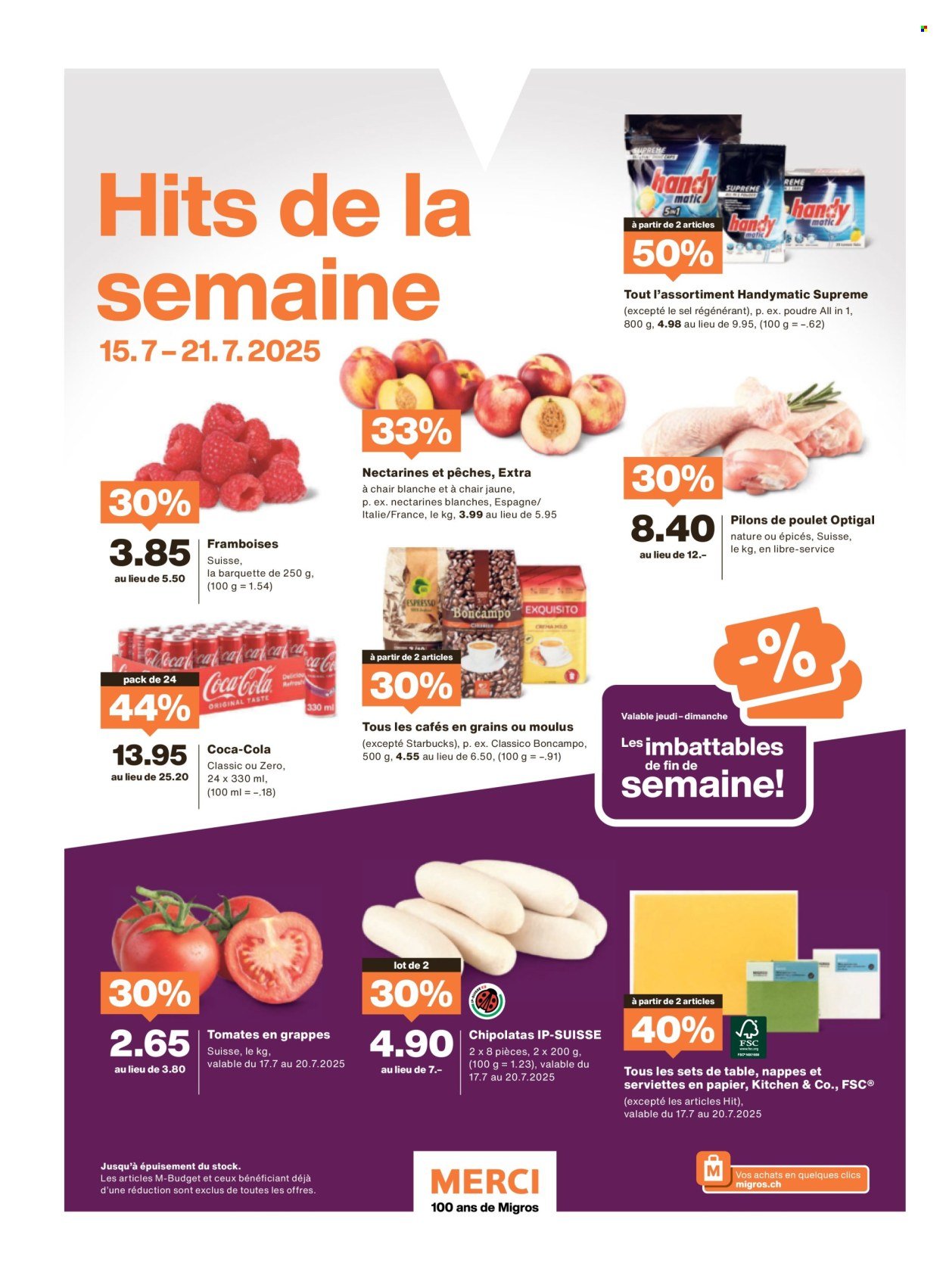MIGROS Prospekt - Vom 15.7.2025 (2025-07-15 - 2025-07-21)