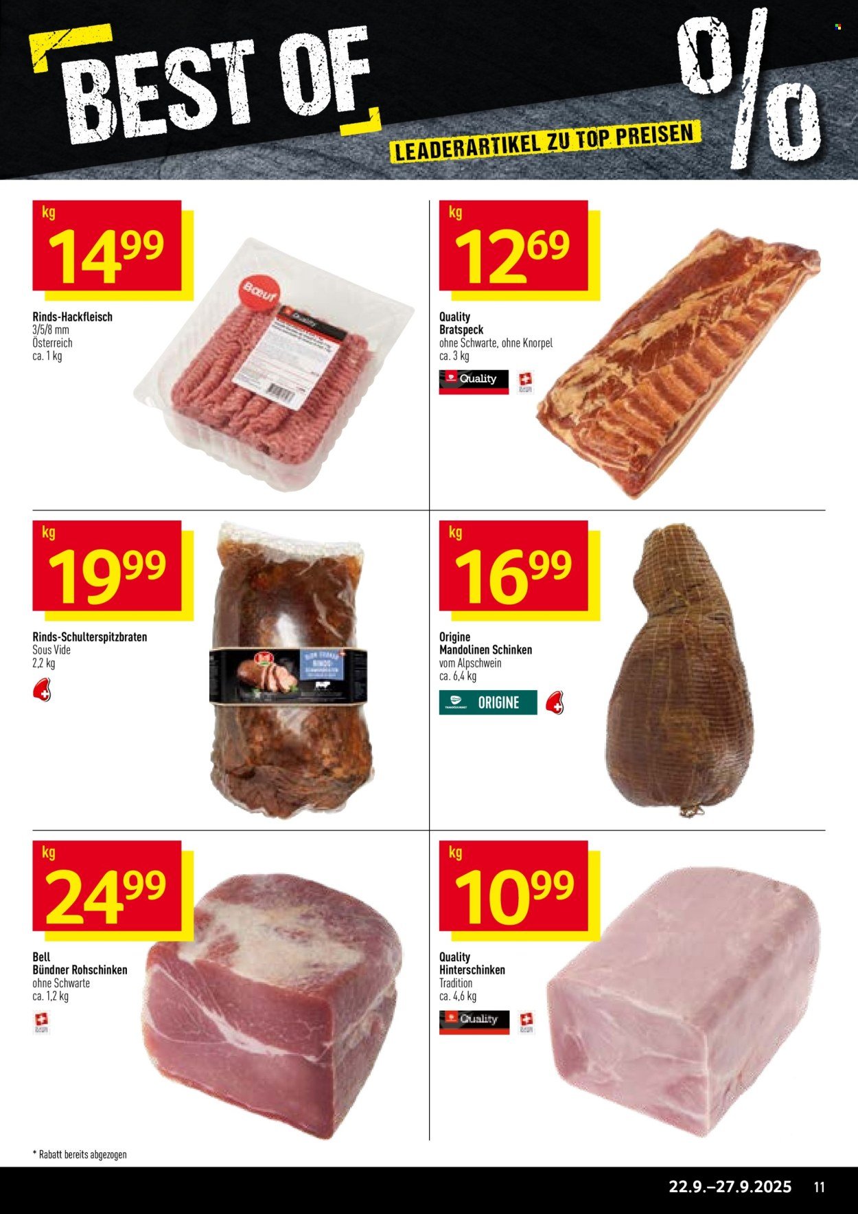 PRODEGA Prospekt - Express Best of 39 (2025-09-22 - 2025-09-27)