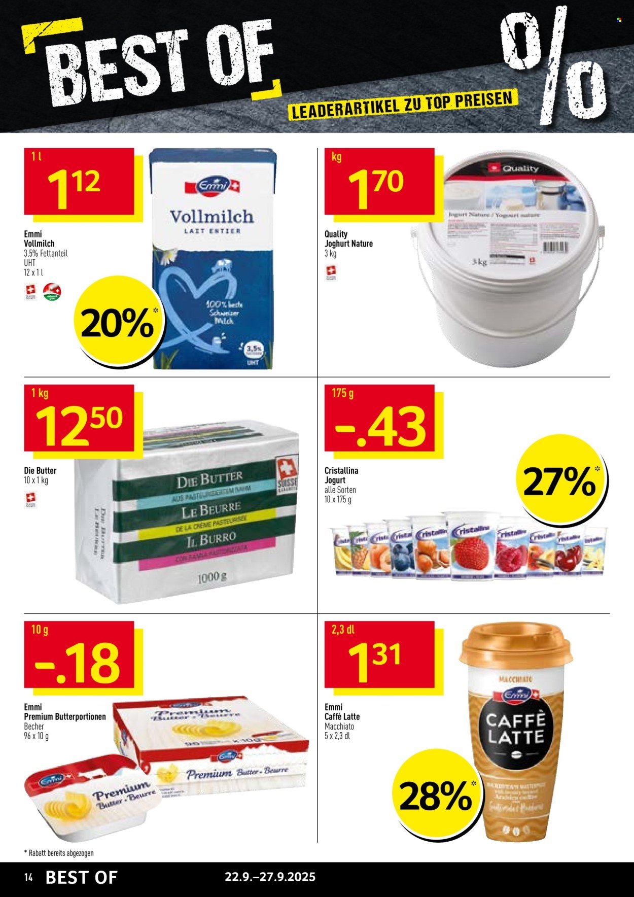 PRODEGA Prospekt - Express Best of 39 (2025-09-22 - 2025-09-27)