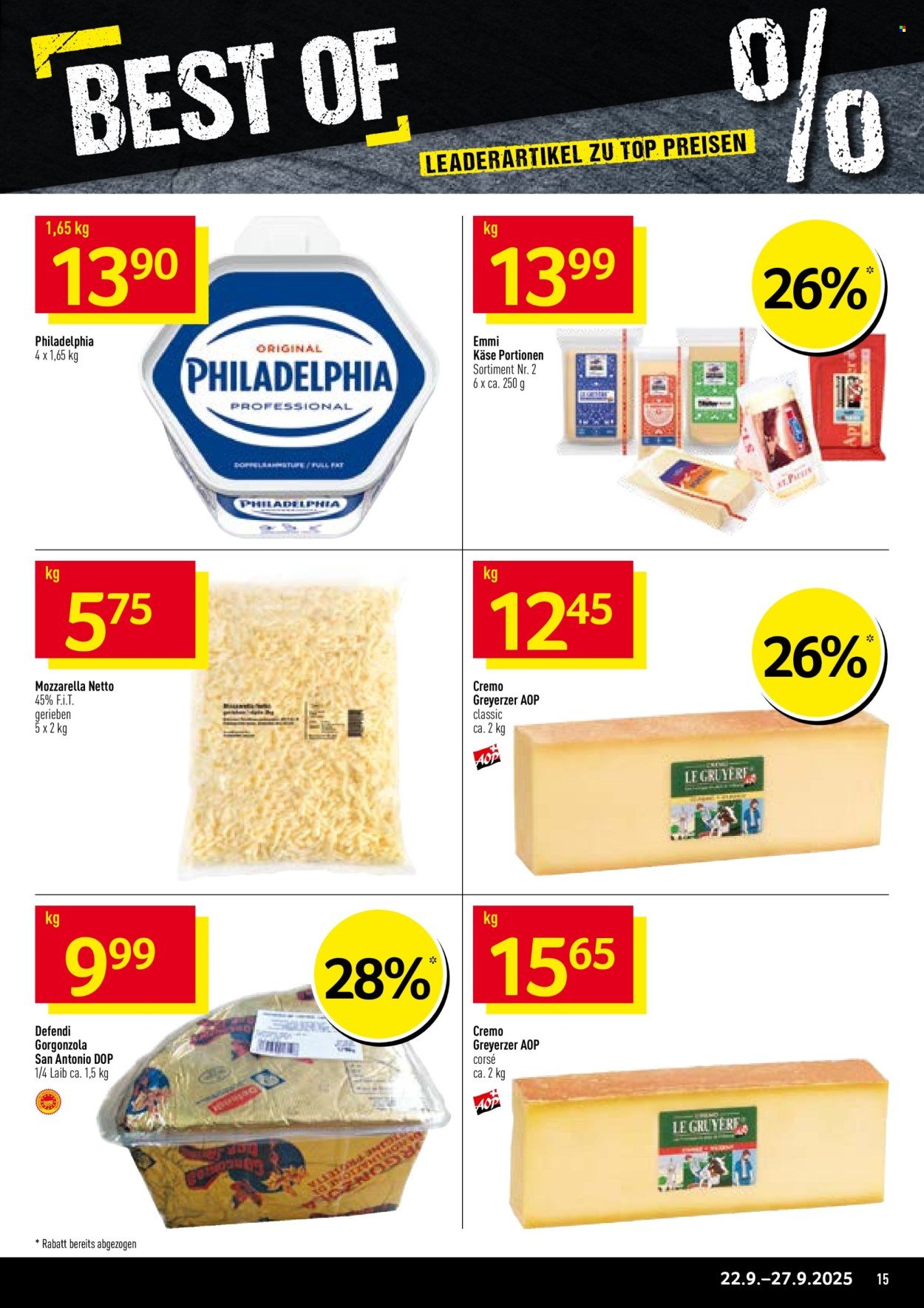 PRODEGA Prospekt - Express Best of 39 (2025-09-22 - 2025-09-27)