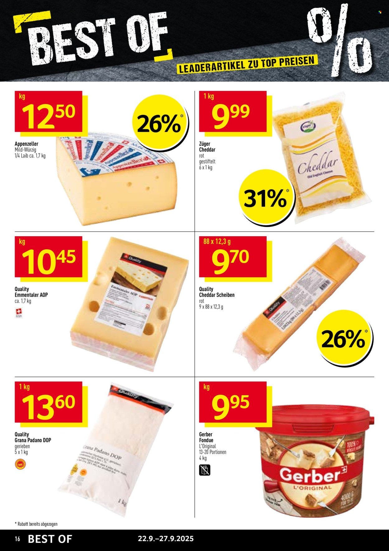 PRODEGA Prospekt - Express Best of 39 (2025-09-22 - 2025-09-27)
