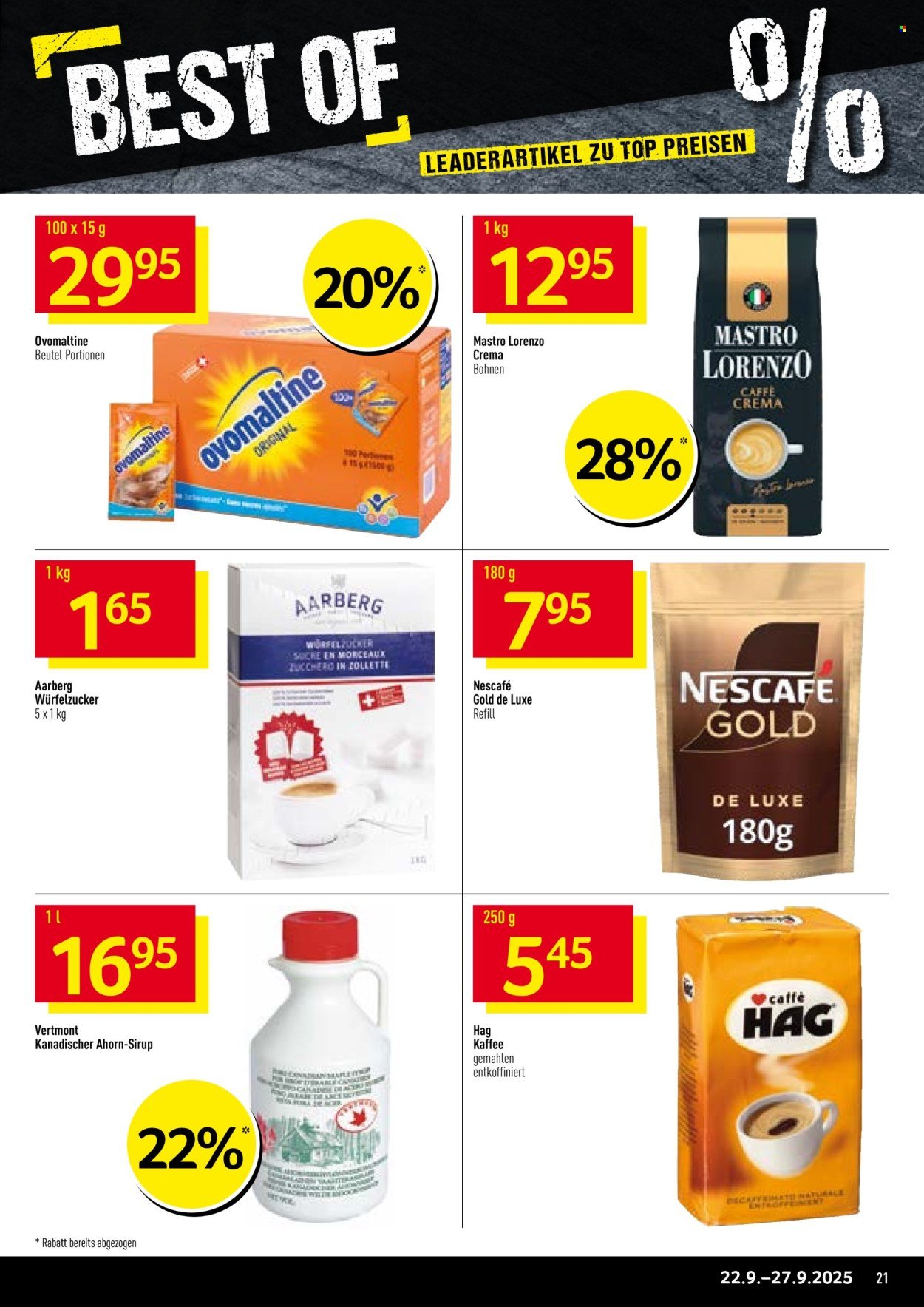 PRODEGA Prospekt - Express Best of 39 (2025-09-22 - 2025-09-27)