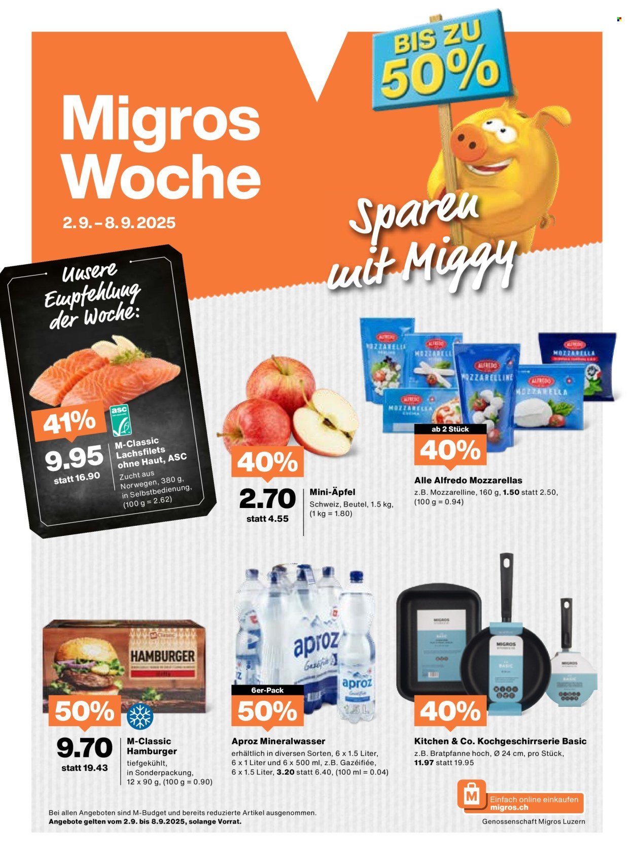 MIGROS Prospekt - Vom 2.9.2025 (2025-09-02 - 2025-09-08) | 1