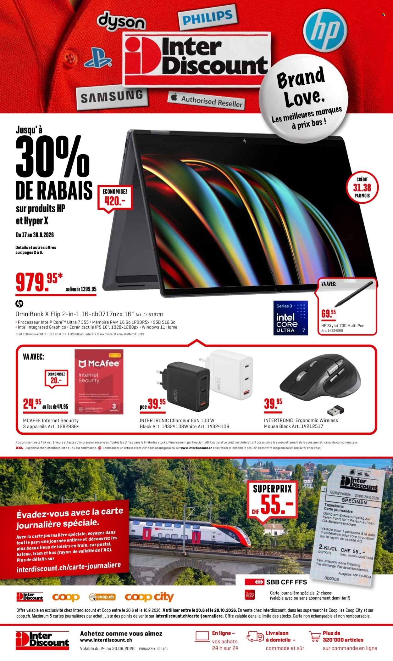 INTERDISCOUNT Prospekt - Vom 24.8.2026