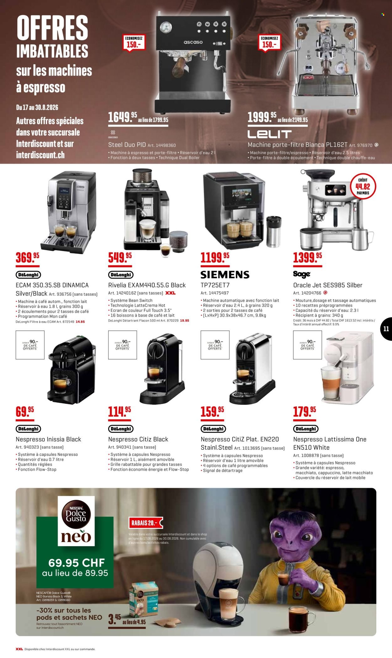 INTERDISCOUNT Prospekt - Vom 24.8.2026