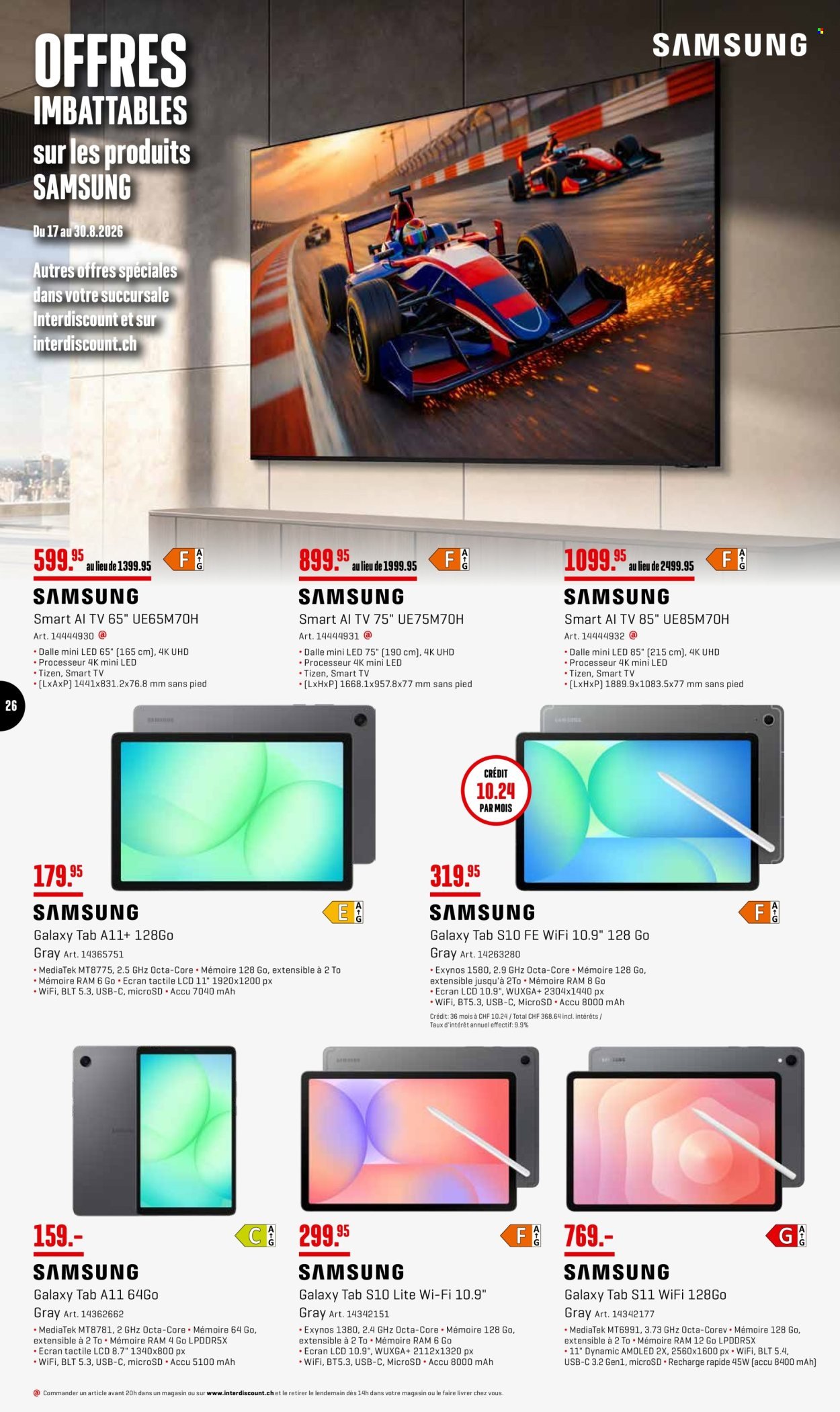 INTERDISCOUNT Prospekt - Vom 24.8.2026