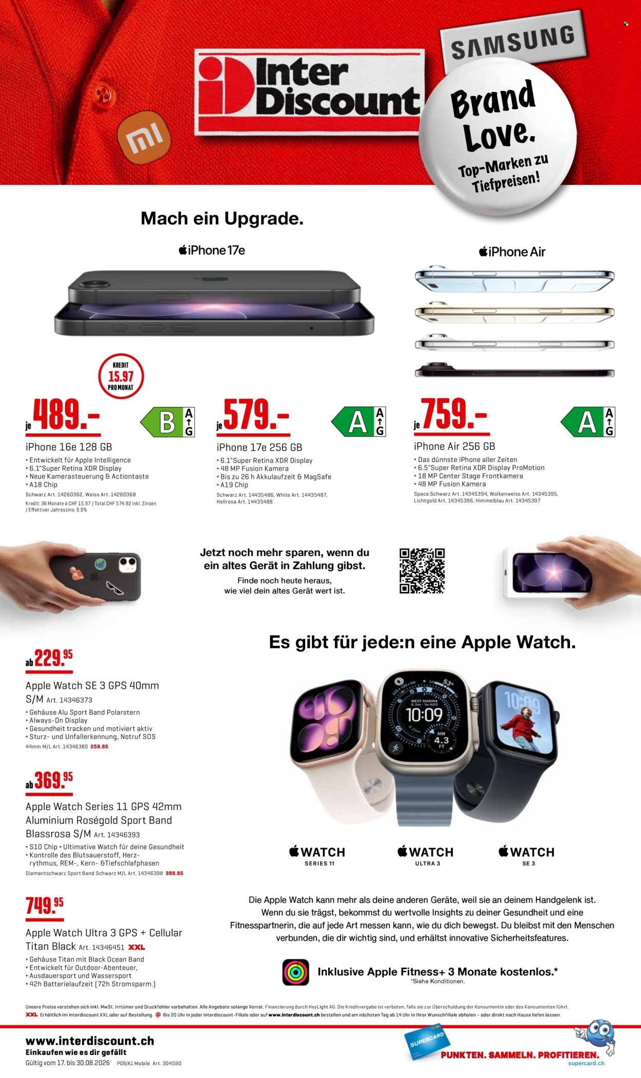 INTERDISCOUNT Prospekt - Vom 17.8.2026
