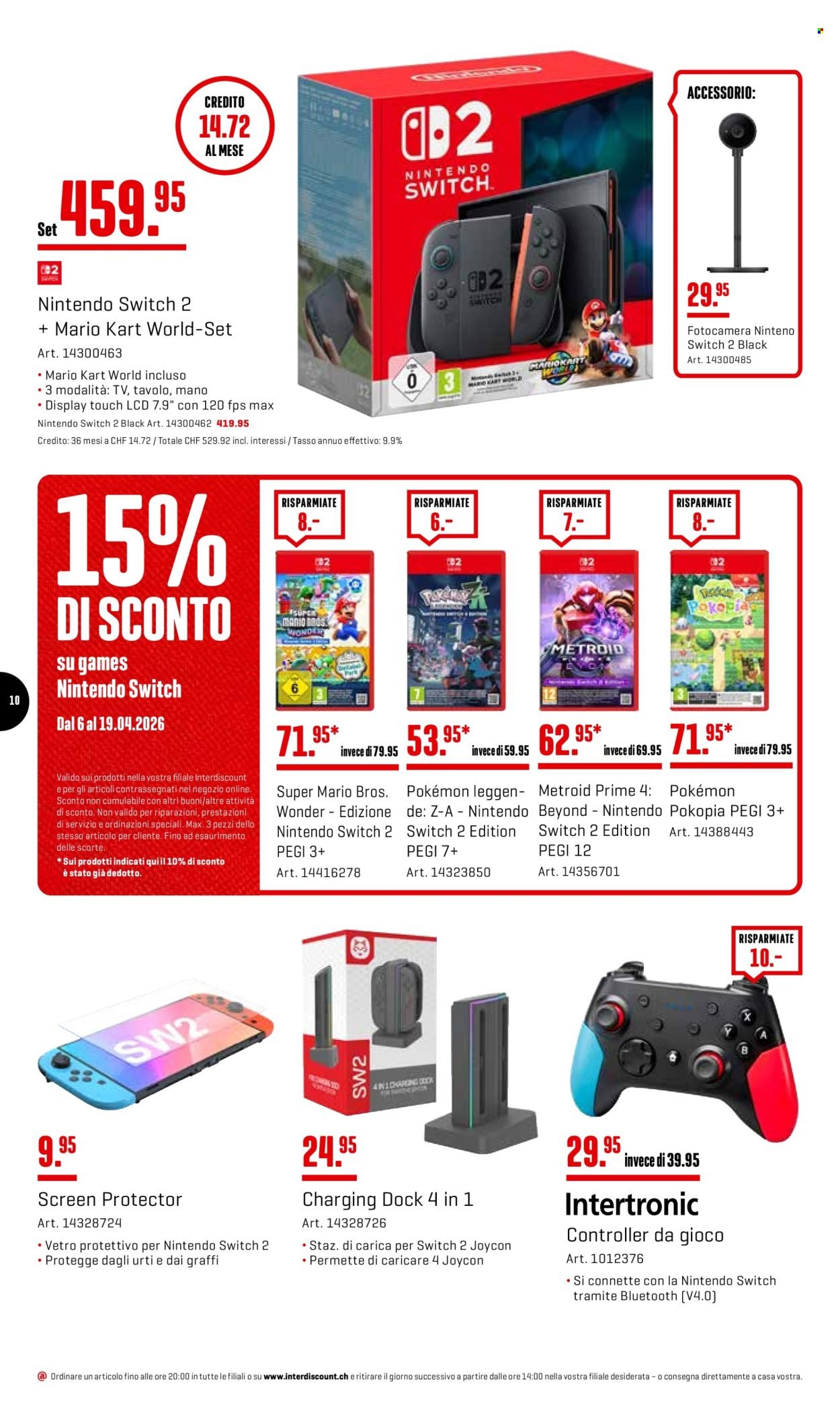 INTERDISCOUNT Prospekt - Vom 6.4.2026 (2026-04-06 - 2026-04-19) | 10