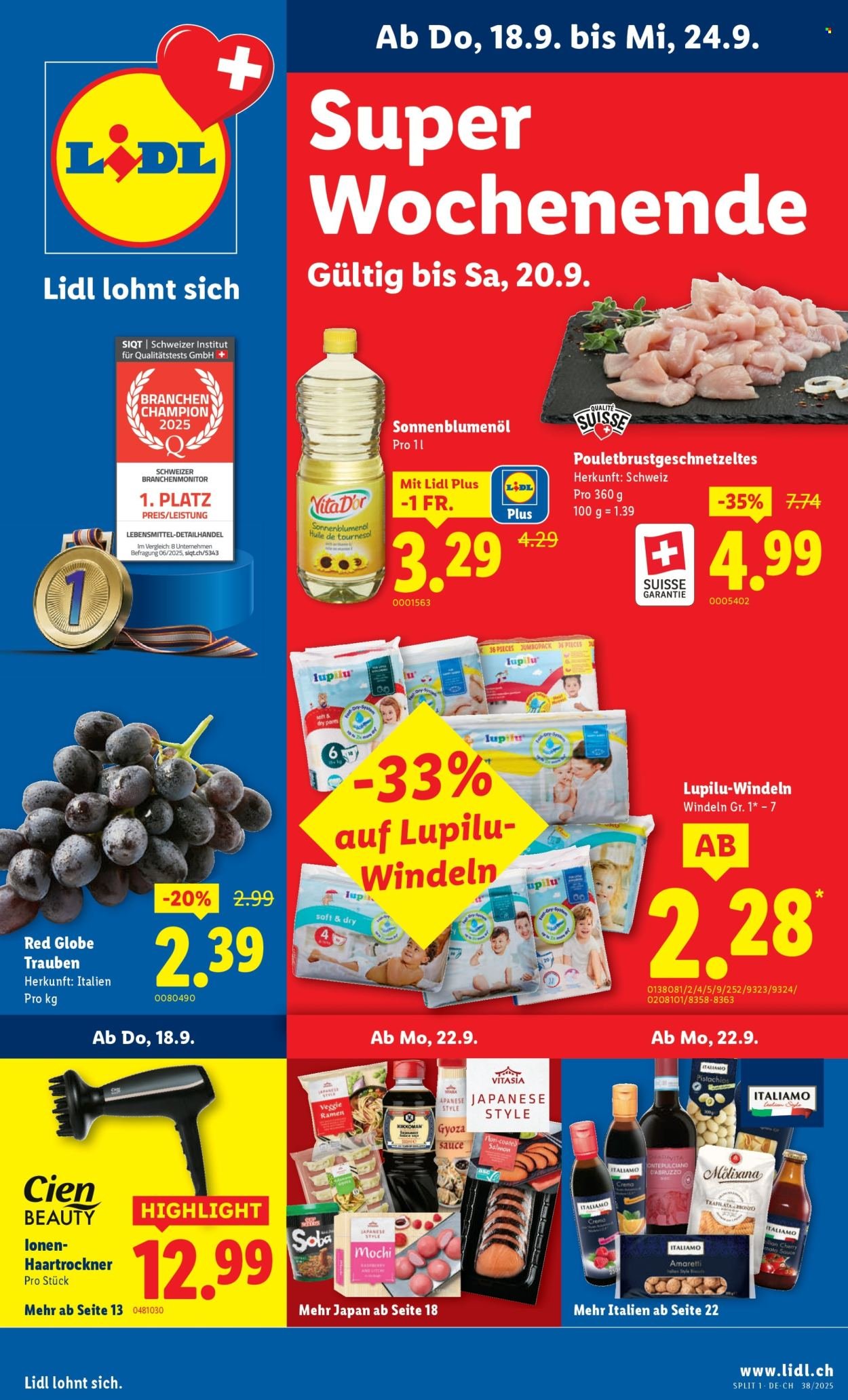 LIDL Prospekt - KW 38 (2025-09-18 - 2025-09-24) | 1