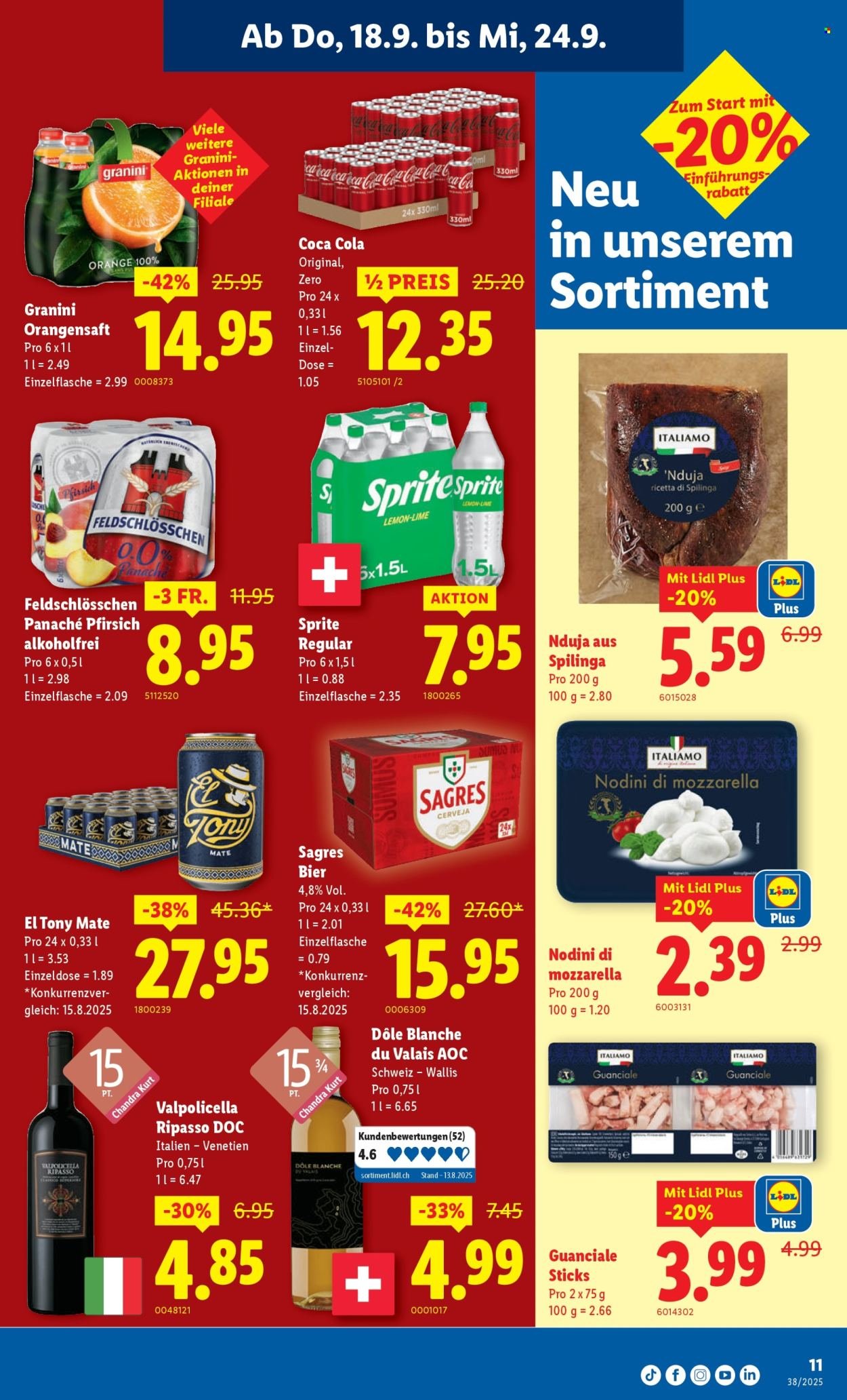 LIDL Prospekt - KW 38 (2025-09-18 - 2025-09-24)