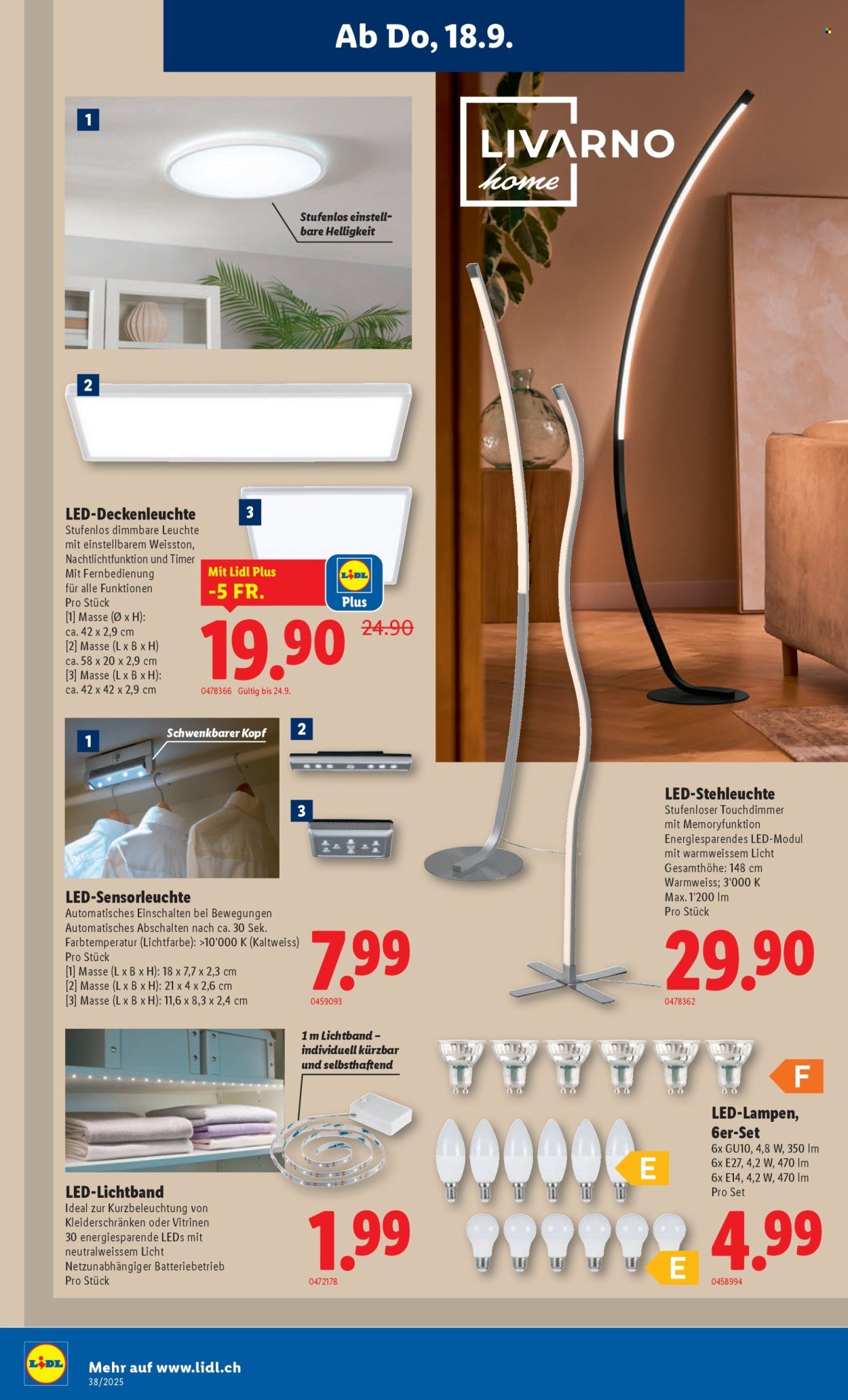 LIDL Prospekt - KW 38 (2025-09-18 - 2025-09-24)