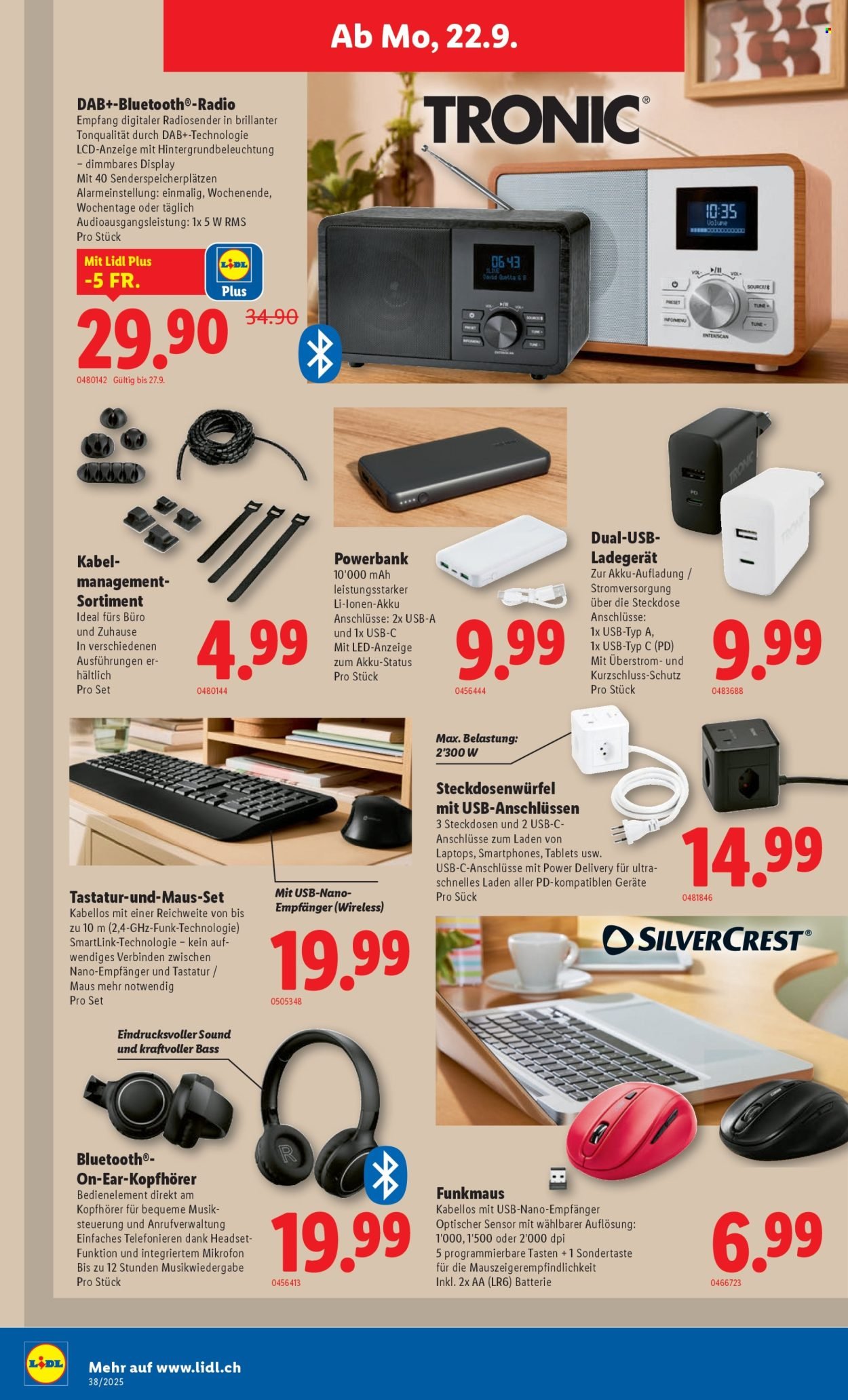 LIDL Prospekt - KW 38 (2025-09-18 - 2025-09-24)