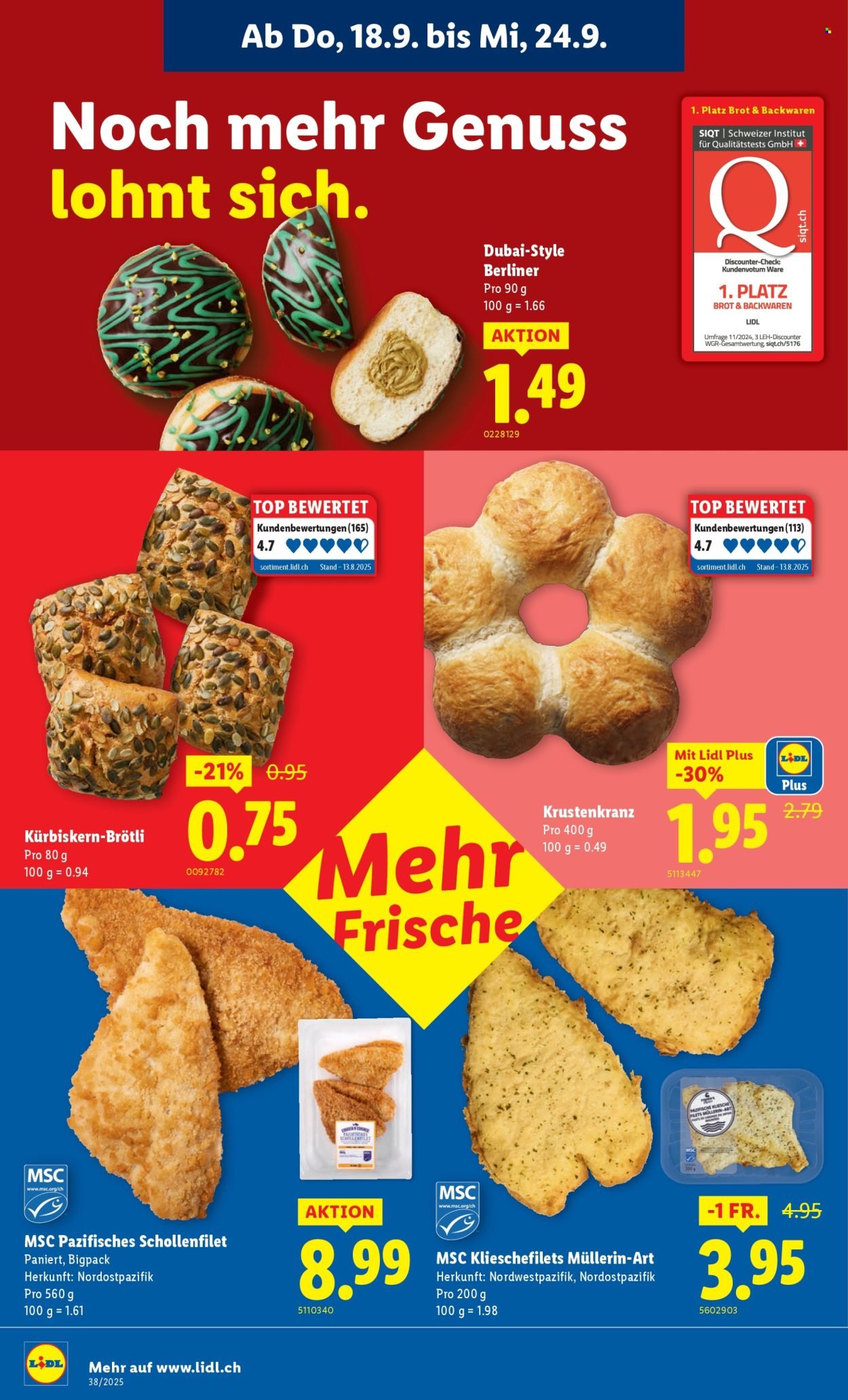 LIDL Prospekt - KW 38 (2025-09-18 - 2025-09-24)