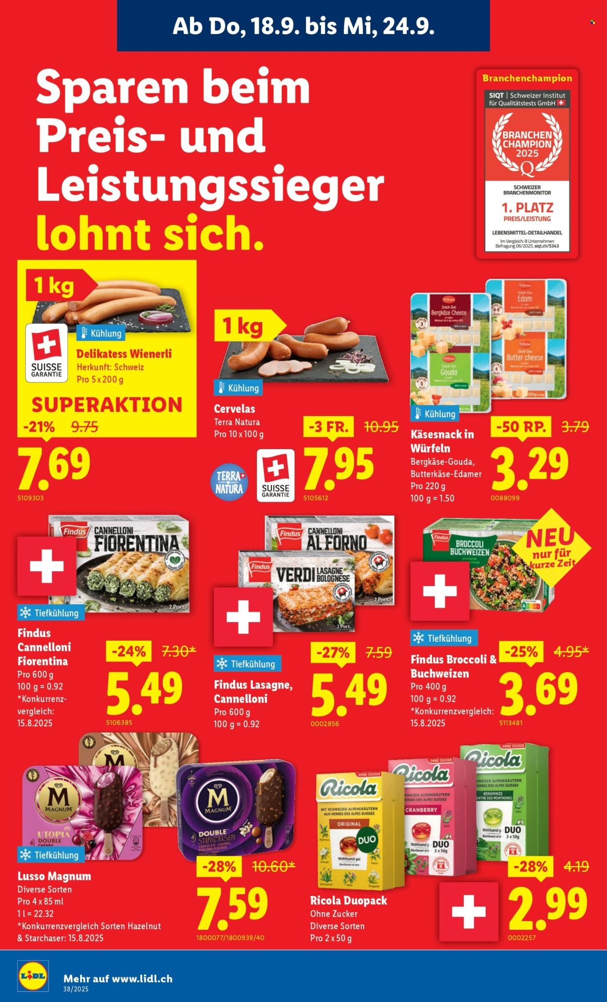 LIDL Prospekt - KW 38 (2025-09-18 - 2025-09-24)