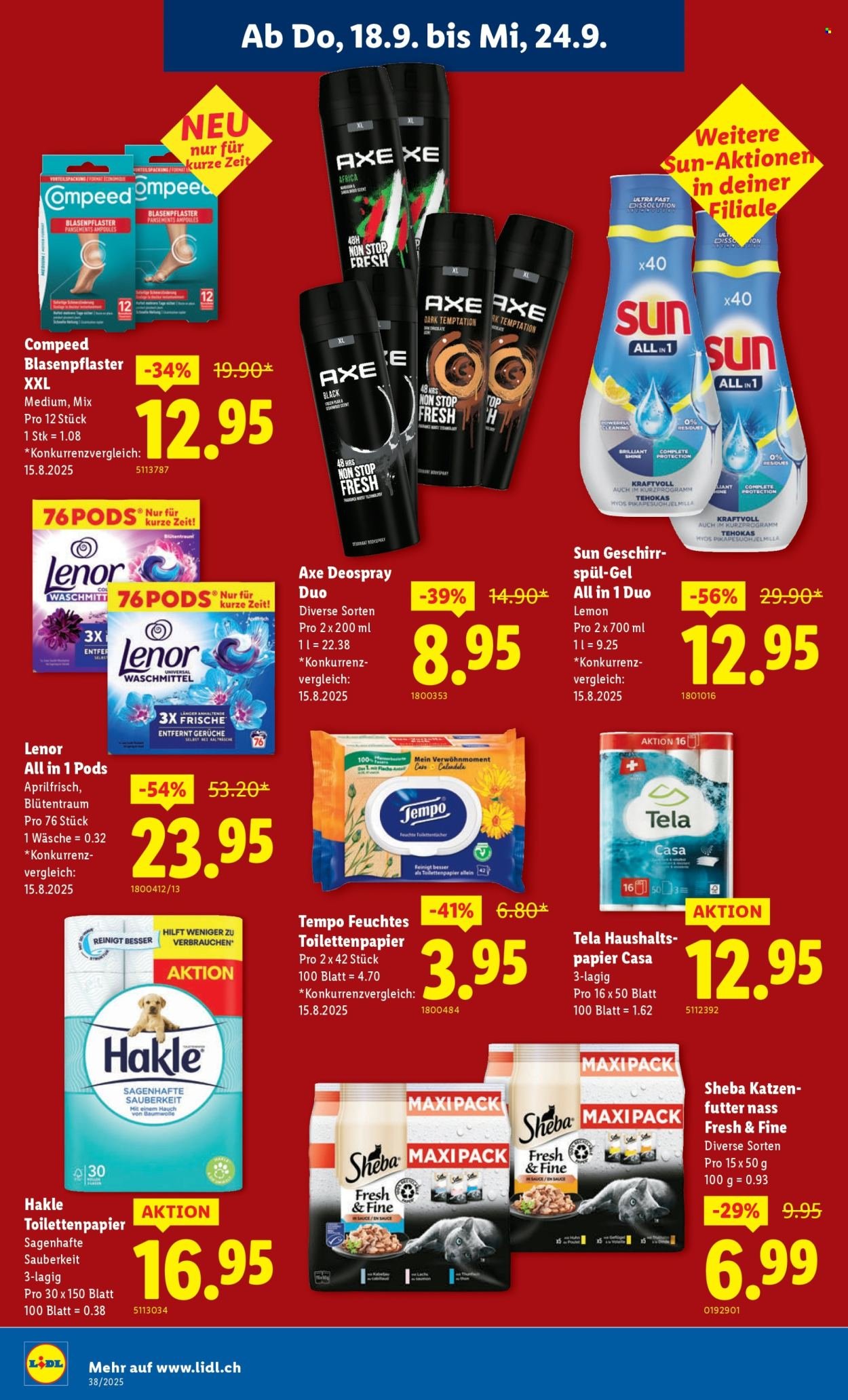LIDL Prospekt - KW 38 (2025-09-18 - 2025-09-24)