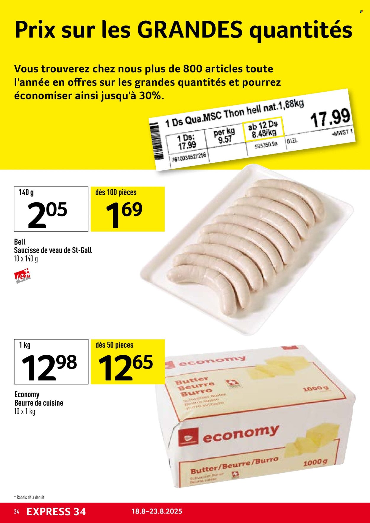 PRODEGA Prospekt - Express 34 (2025-08-18 - 2025-08-23)