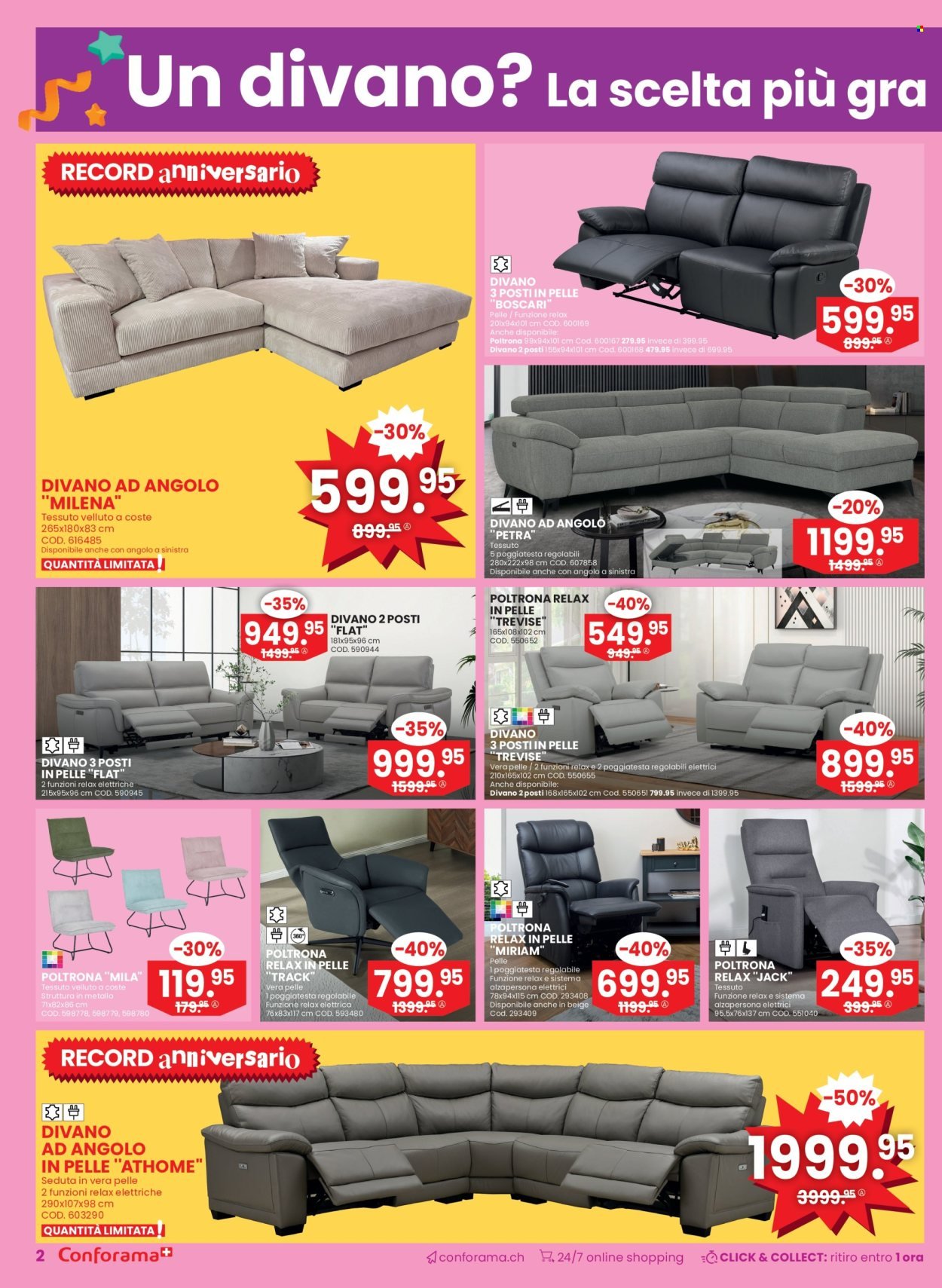 CONFORAMA Prospekt - Catalogo n° 35 (2025-08-27 - 2025-09-09)