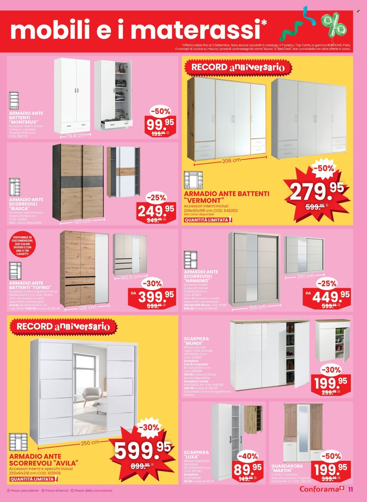 CONFORAMA Prospekt - Catalogo n° 35 (2025-08-27 - 2025-09-09)