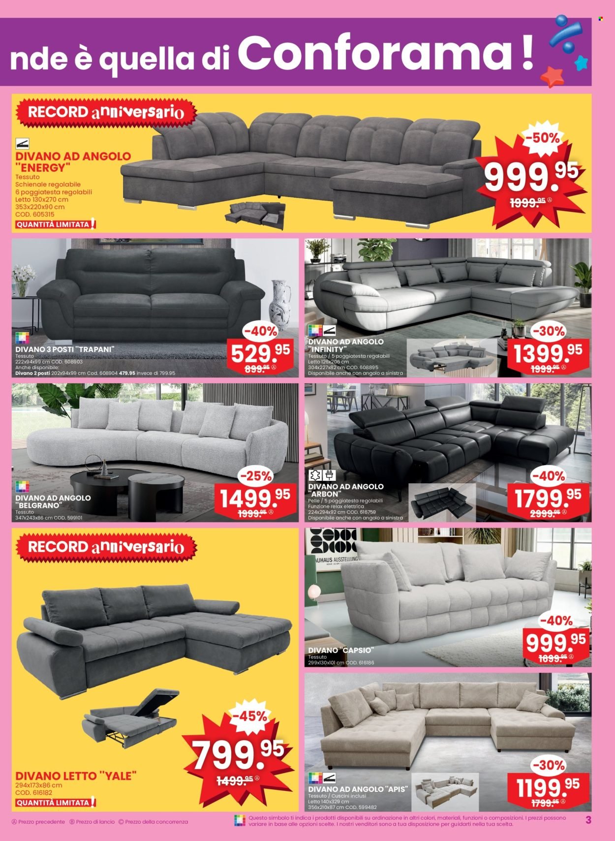 CONFORAMA Prospekt - Catalogo n° 35 (2025-08-27 - 2025-09-09)