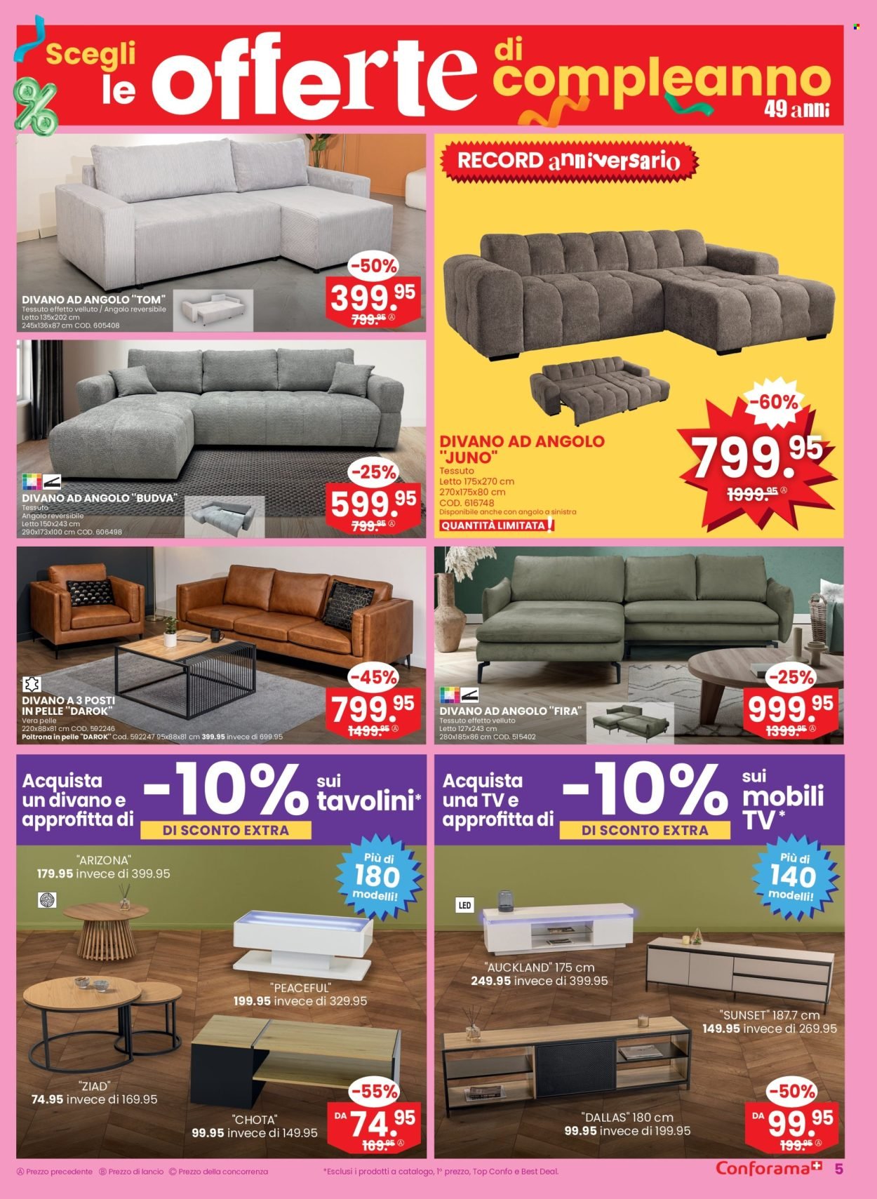CONFORAMA Prospekt - Catalogo n° 35 (2025-08-27 - 2025-09-09)