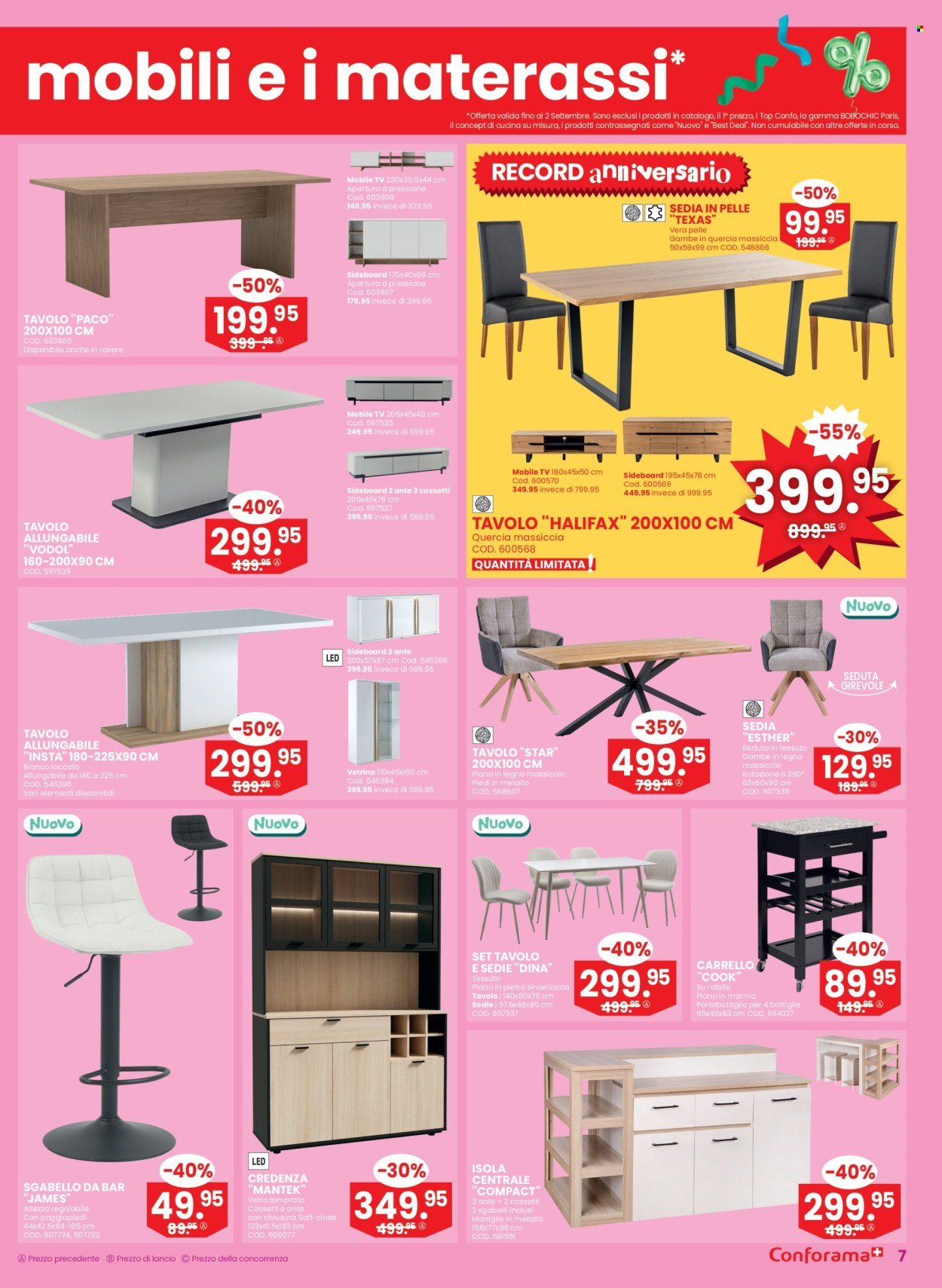 CONFORAMA Prospekt - Catalogo n° 35 (2025-08-27 - 2025-09-09)