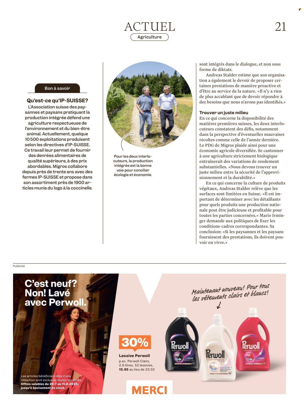MIGROS Prospekt - Vom 29.7.2025 (2025-07-29 - 2025-08-04)