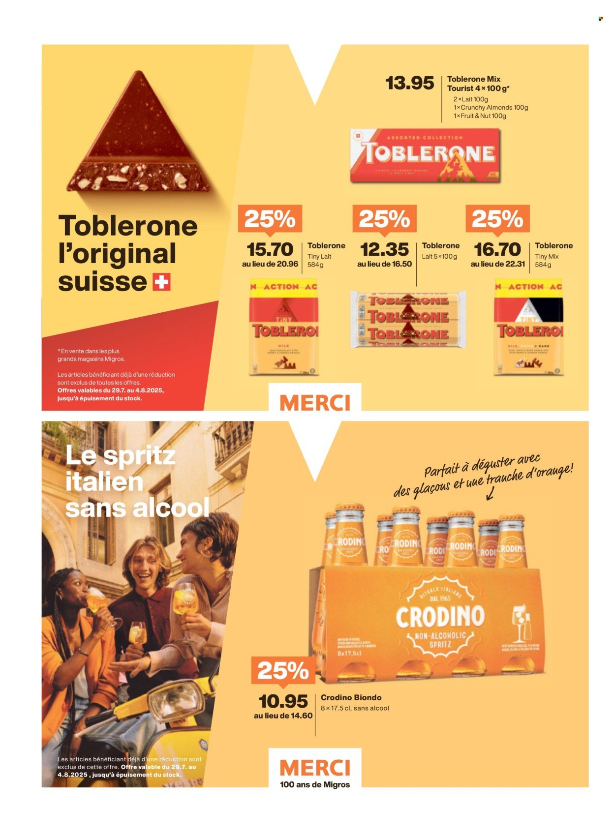 MIGROS Prospekt - Vom 29.7.2025 (2025-07-29 - 2025-08-04)