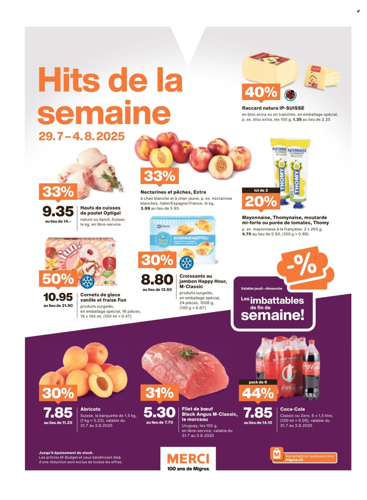 MIGROS Prospekt - Vom 29.7.2025 (2025-07-29 - 2025-08-04)