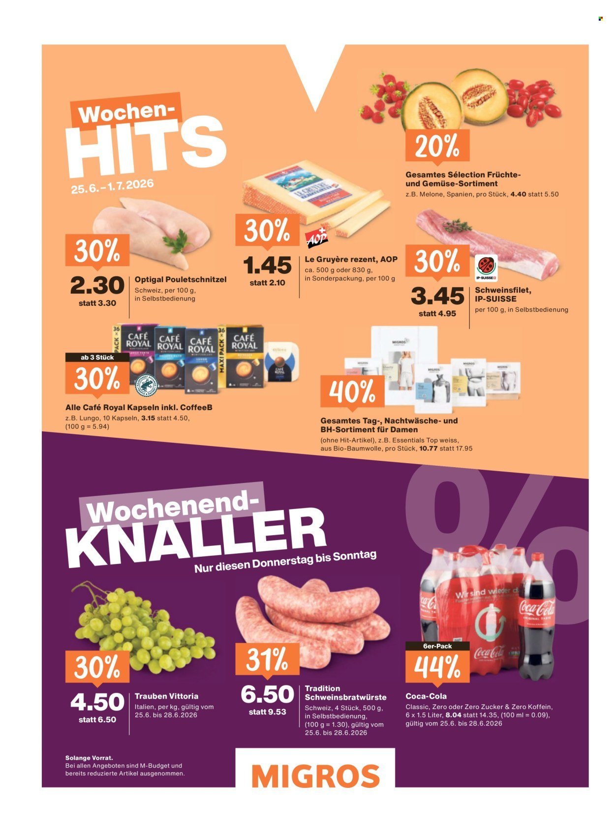 MIGROS Prospekt - Vom 24.6.2026