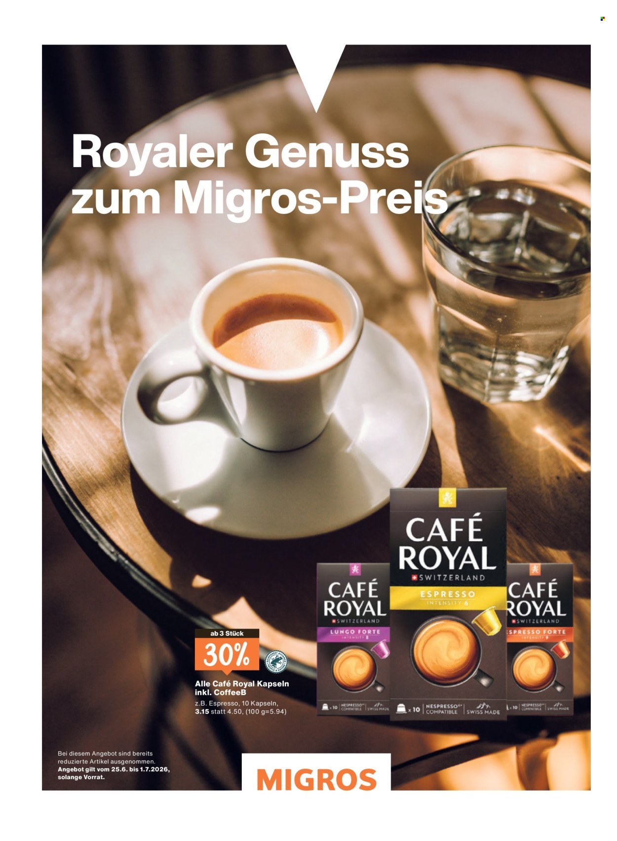 MIGROS Prospekt - Vom 24.6.2026